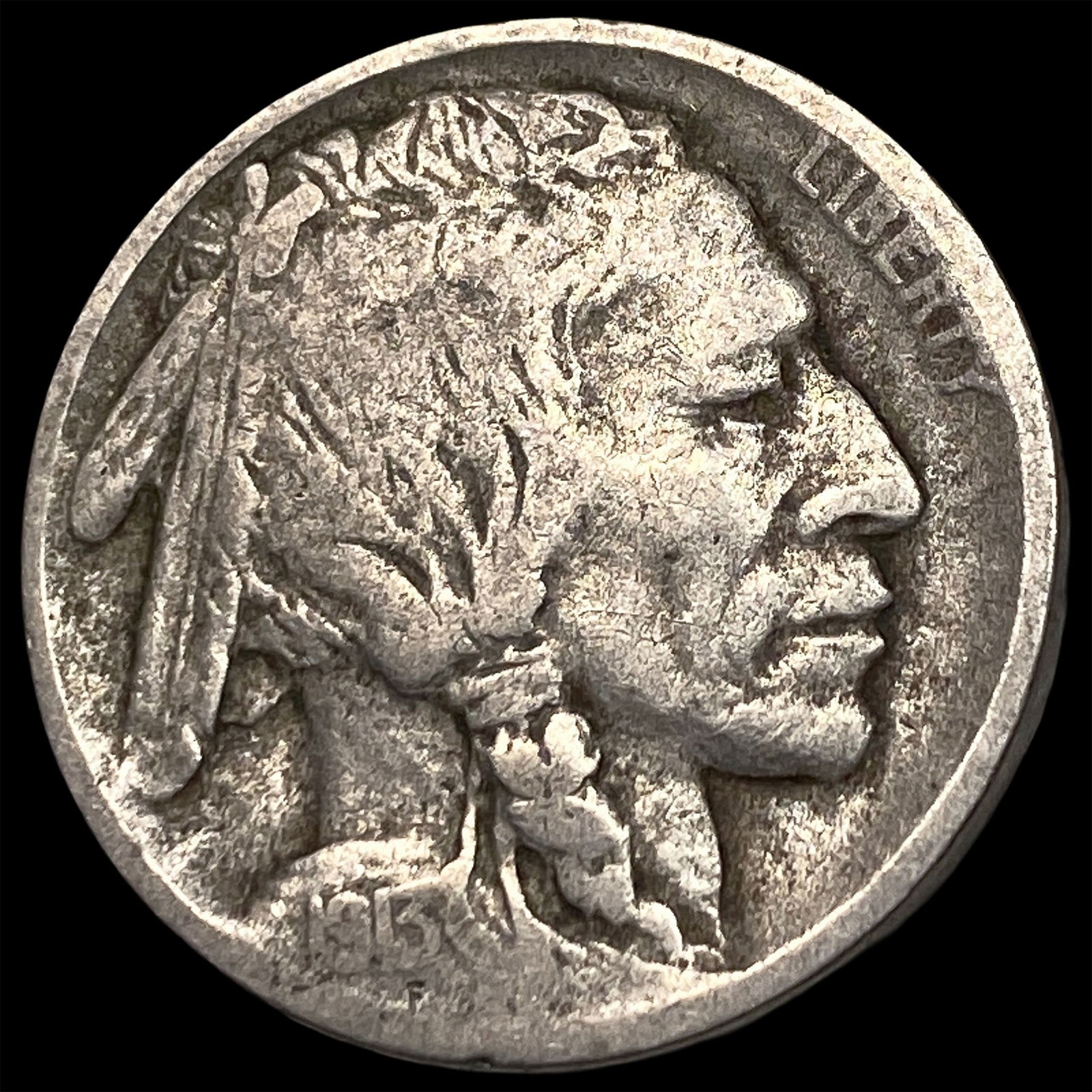 1915-D Type 1 Buffalo Nickel LIGHTLY CIRCULATED (1 of 2)
