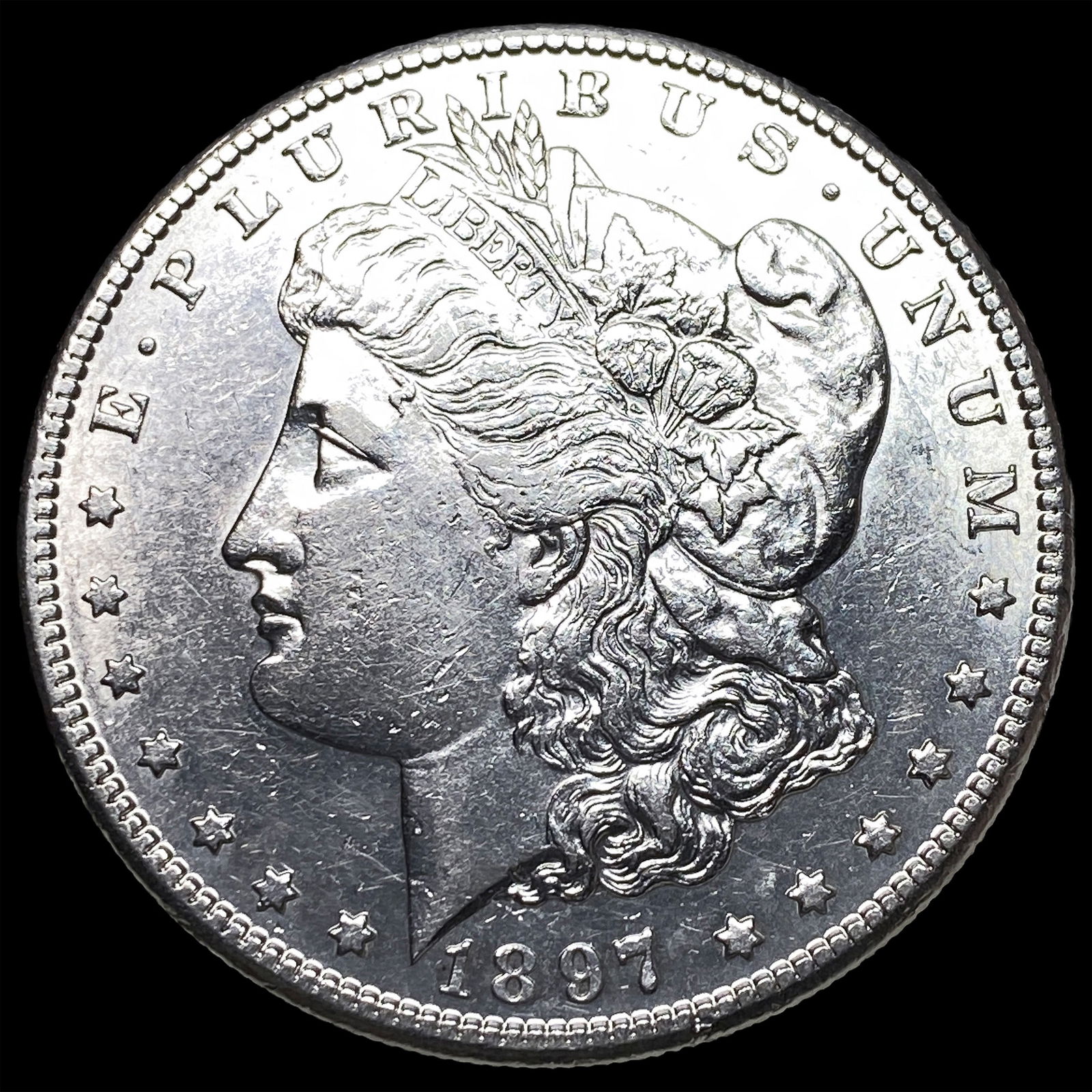 1897-S Silver Morgan Dollar UNCIRCULATED: 1897-S Silver Morgan Dollar UNCIRCULATED
