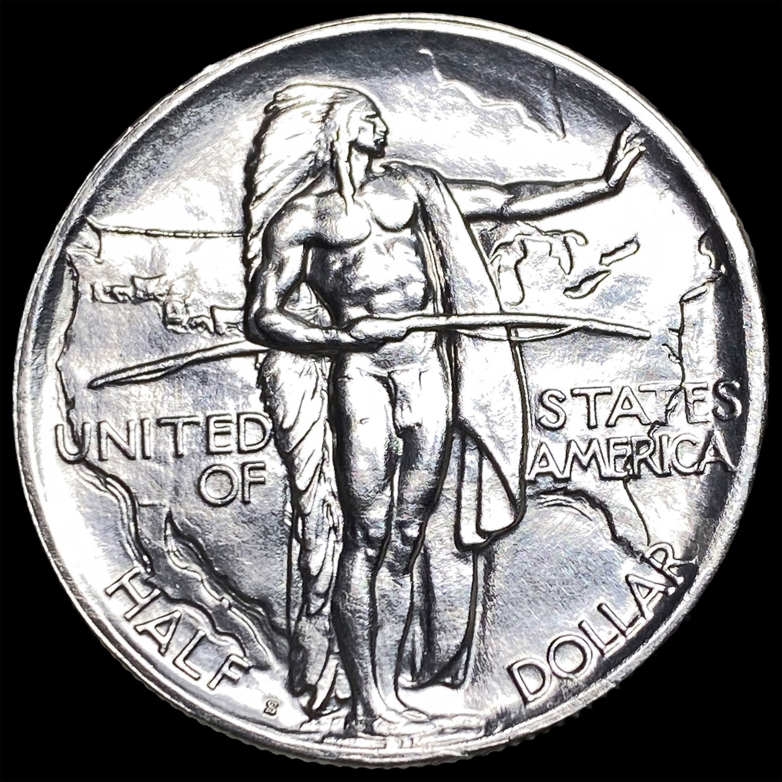 1926 Silver Oregon Trail Half Dollar UNCIRCULATED (1 of 2)