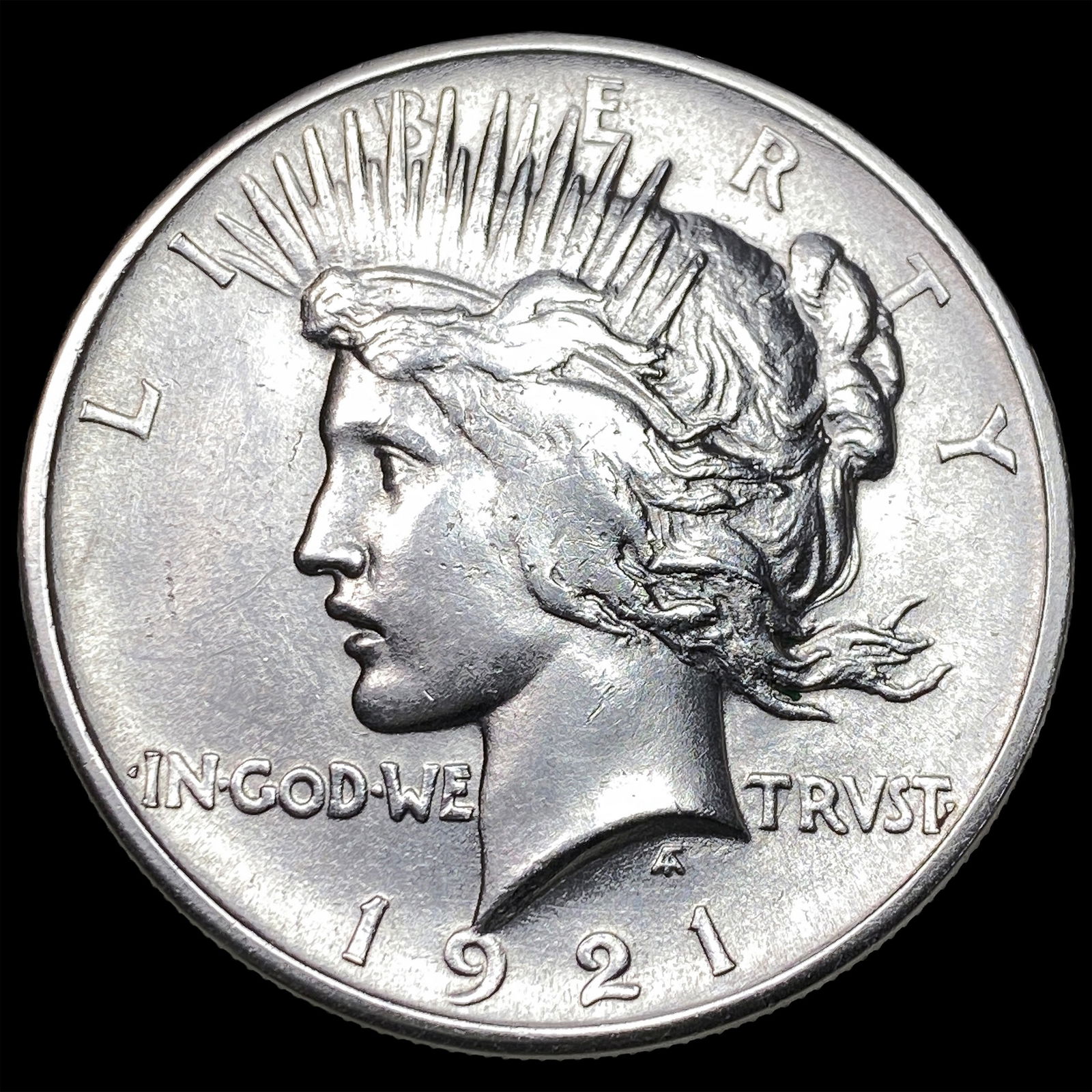 1921 Silver Peace Dollar UNCIRCULATED (1 of 2)