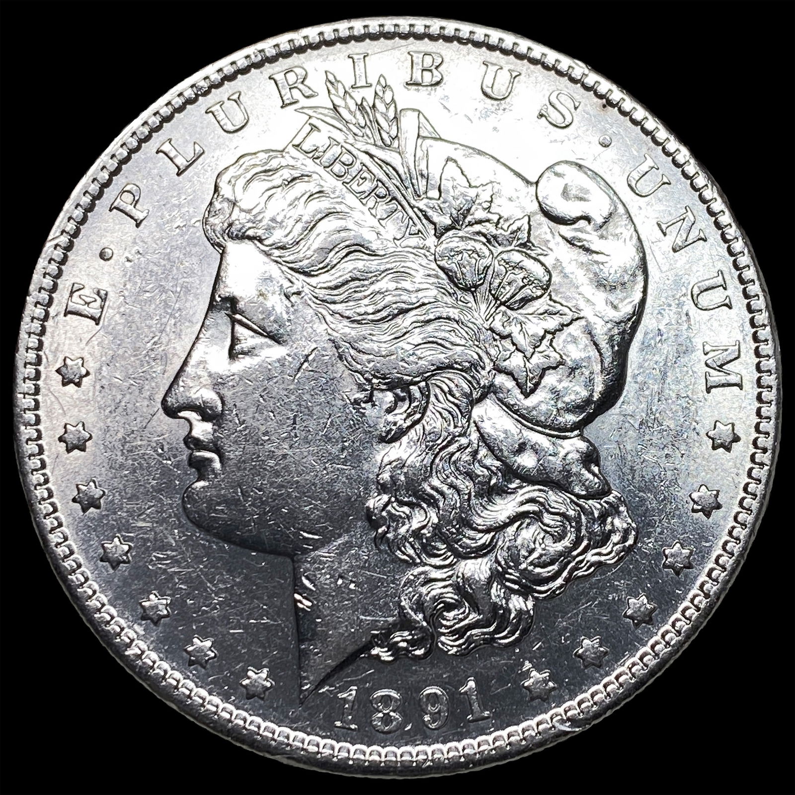 1891-S Silver Morgan Dollar UNCIRCULATED: 1891-S Silver Morgan Dollar UNCIRCULATED