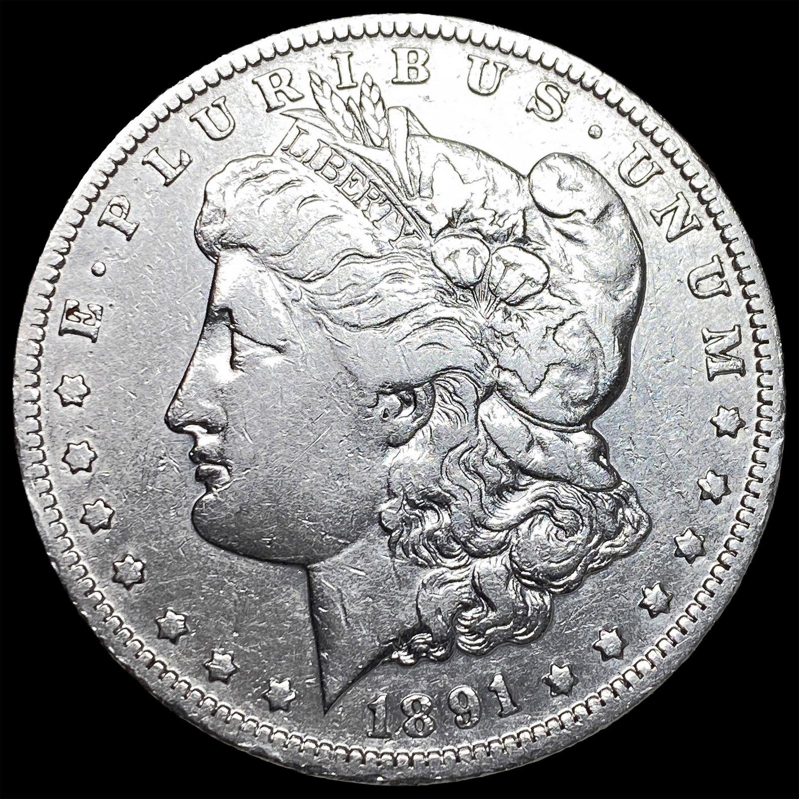 1891-O Silver Morgan Dollar LIGHTLY CIRCULATED: 1891-O Silver Morgan Dollar LIGHTLY CIRCULATED