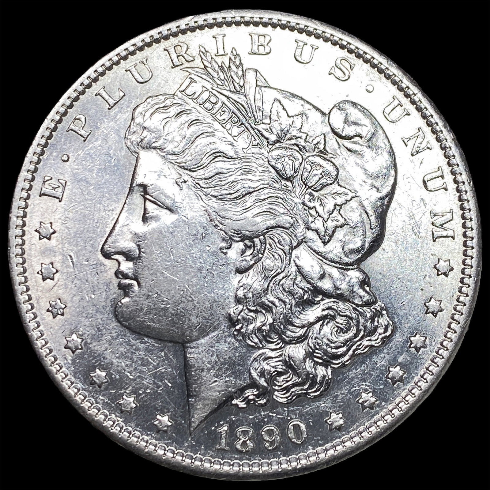 1890-S Silver Morgan Dollar UNCIRCULATED: 1890-S Silver Morgan Dollar UNCIRCULATED