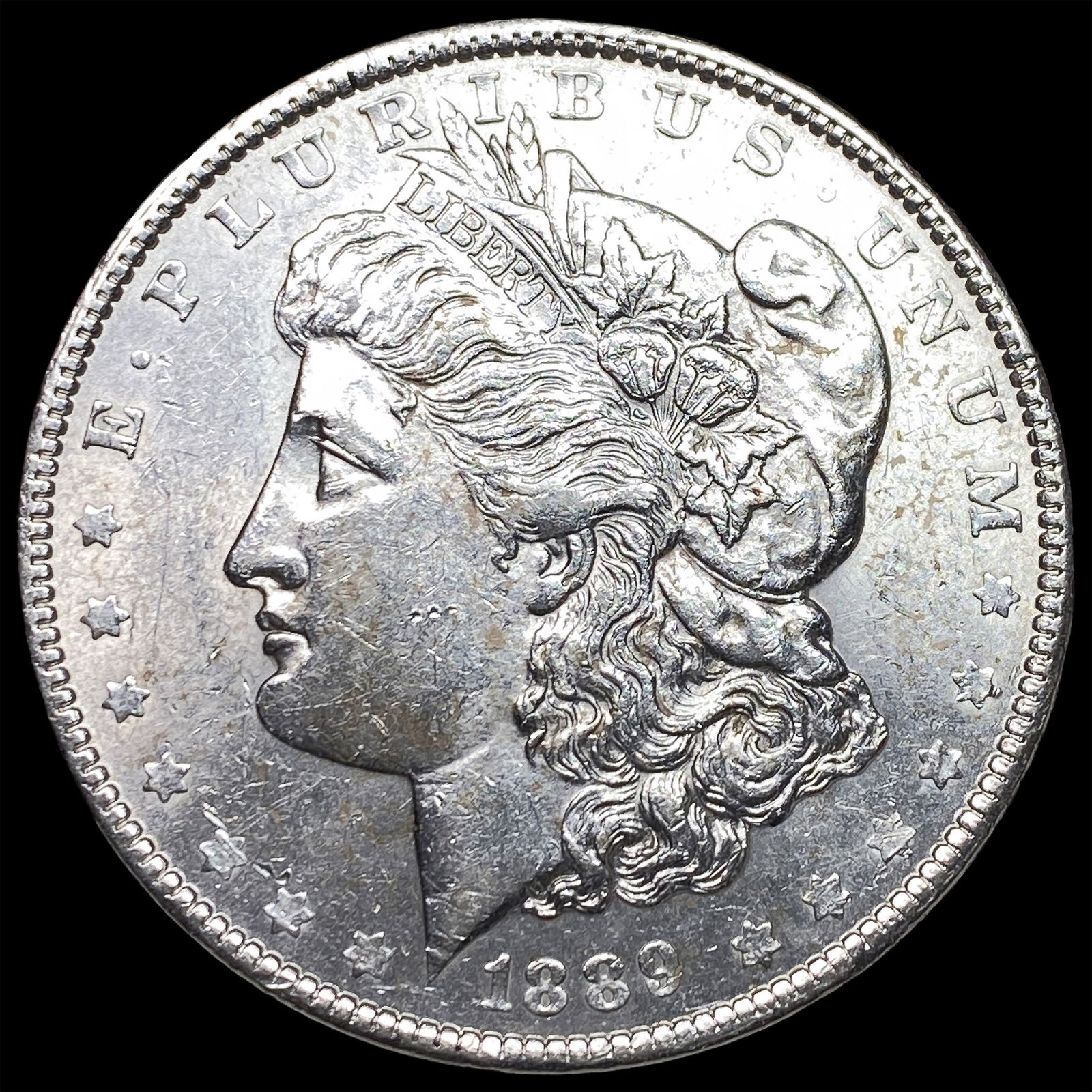 1889 Silver Morgan Dollar UNCIRCULATED: 1889 Silver Morgan Dollar UNCIRCULATED