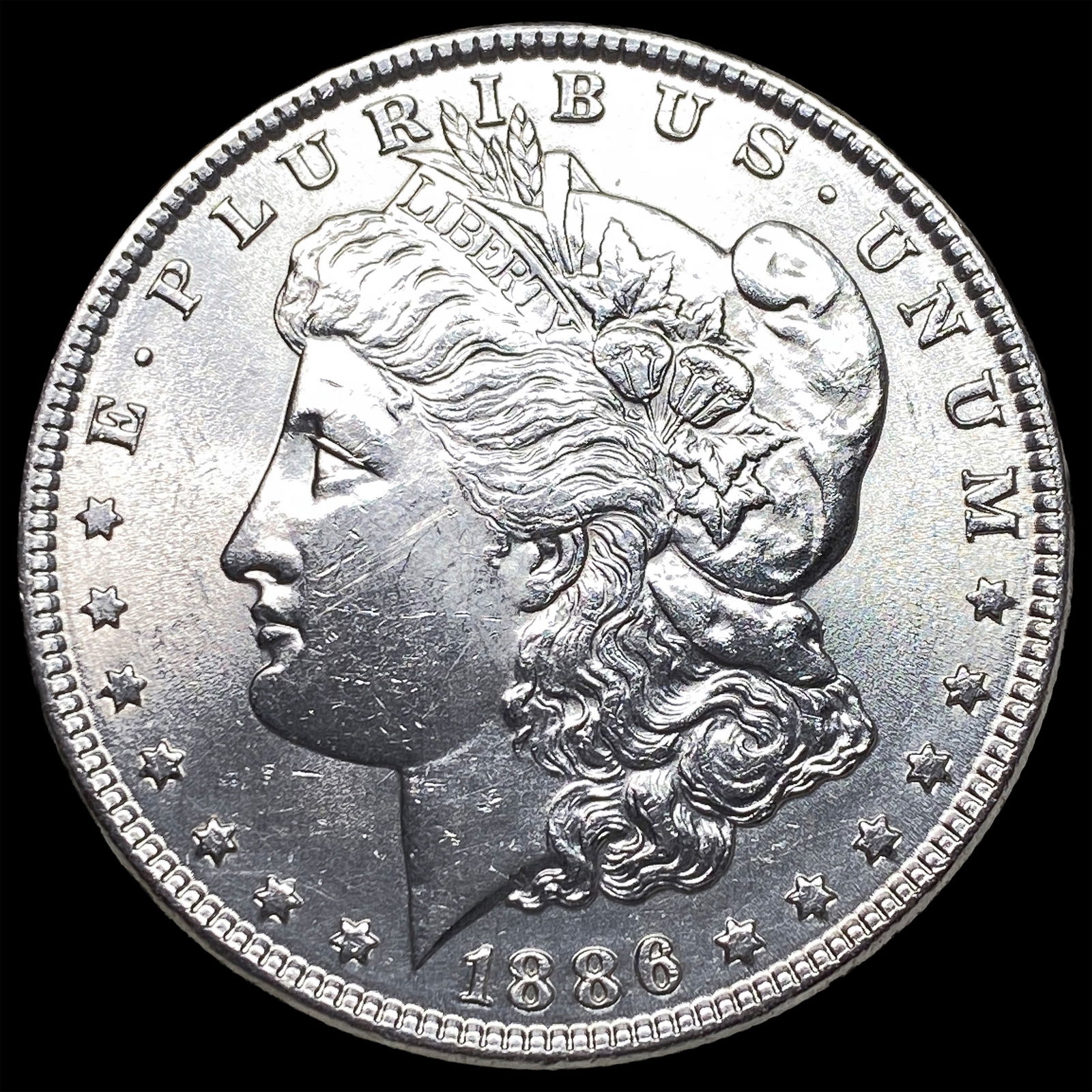 1886 Silver Morgan Dollar UNCIRCULATED: 1886 Silver Morgan Dollar UNCIRCULATED