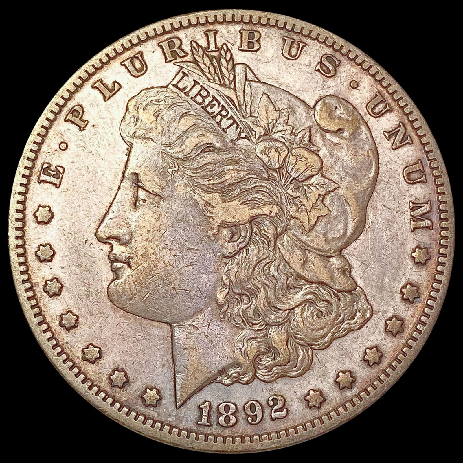1892-S Morgan Silver Dollar NEARLY UNCIRCULATED (1 of 2)