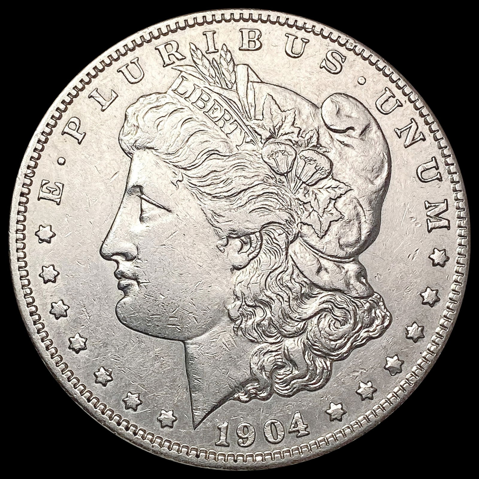 1904-S Morgan Silver Dollar CLOSELY UNCIRCULATED (1 of 2)