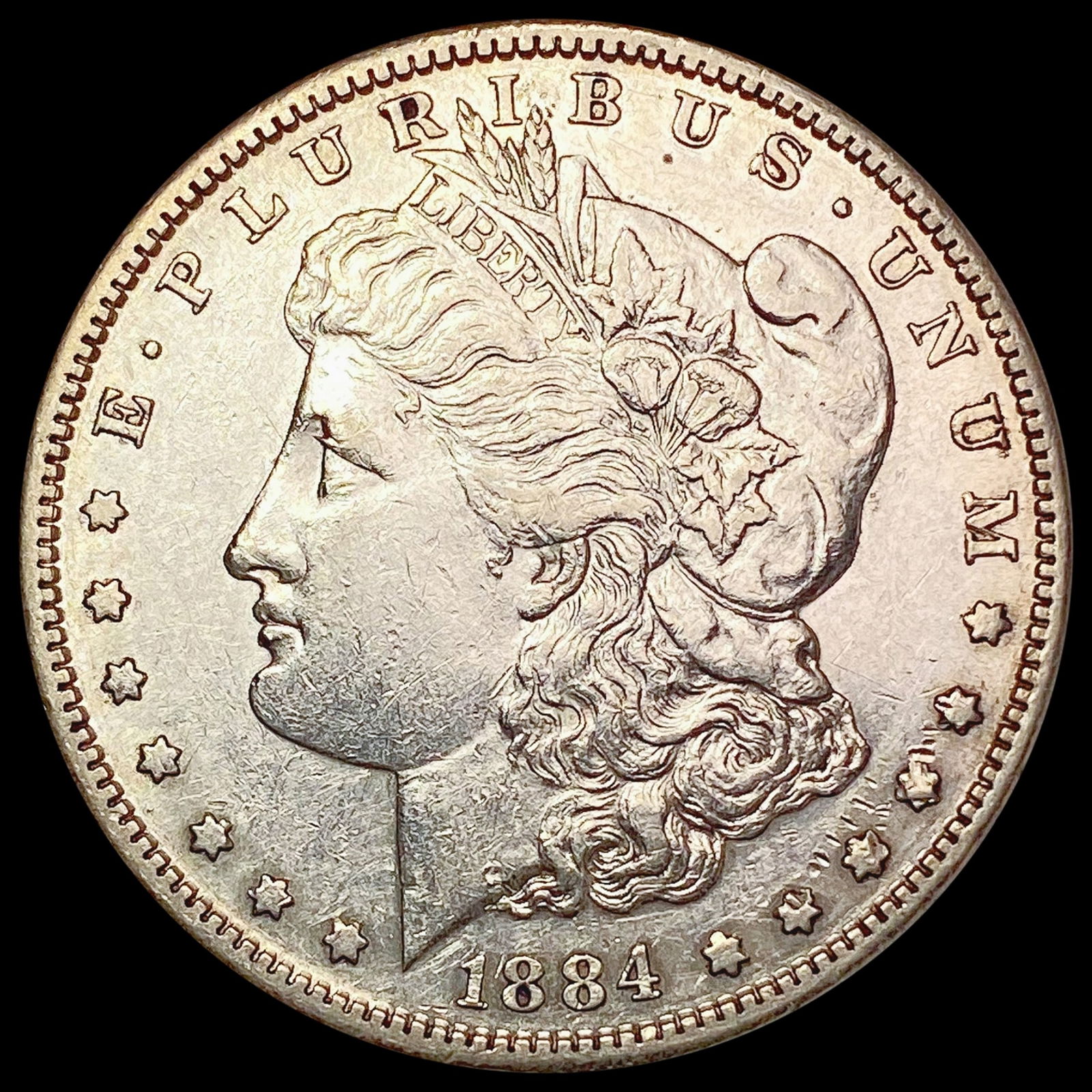 1884-S Morgan Silver Dollar CLOSELY UNCIRCULATED (1 of 2)