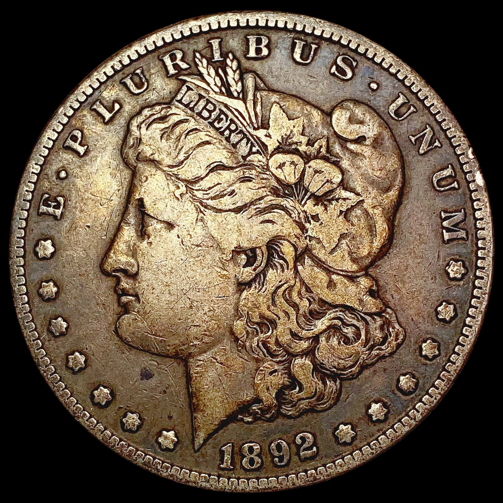 1892-S Morgan Silver Dollar LIGHTLY CIRCULATED: 1892-S Morgan Silver Dollar LIGHTLY CIRCULATED