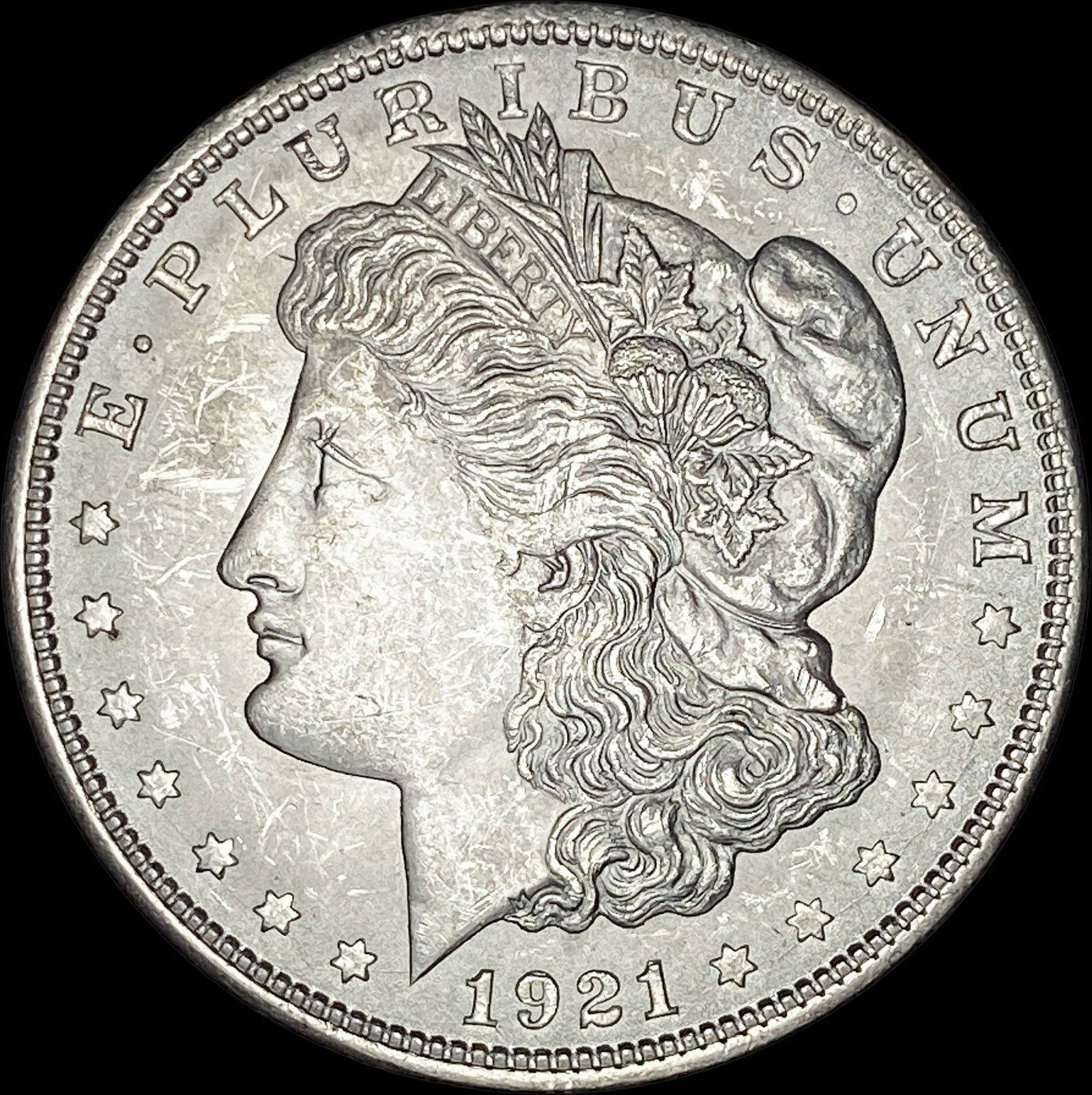 1921 Silver Morgan Dollar UNCIRCULATED: 1921 Silver Morgan Dollar UNCIRCULATED