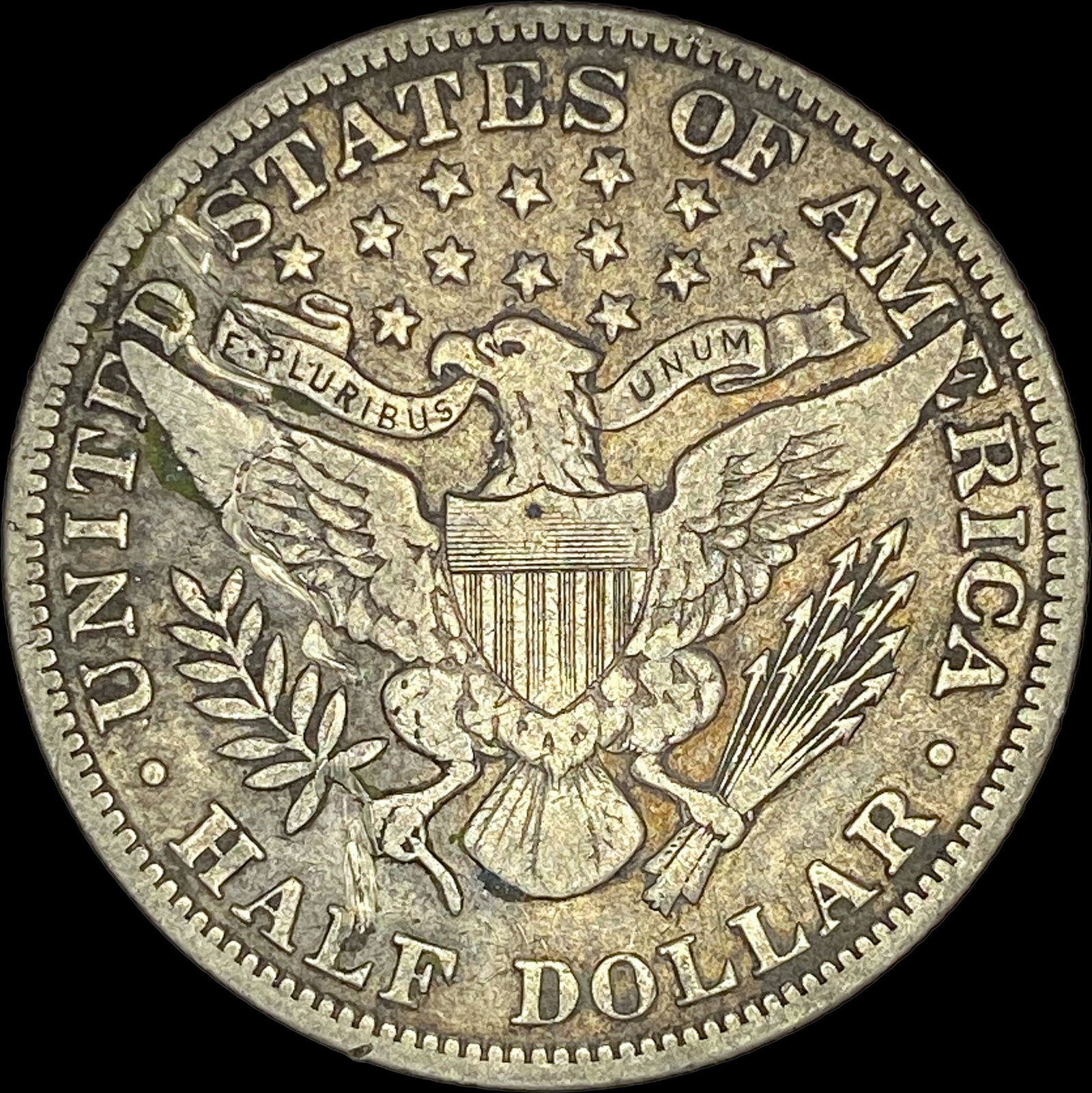 1909 Barber Half Dollar NEARLY UNCIRCULATED - 2