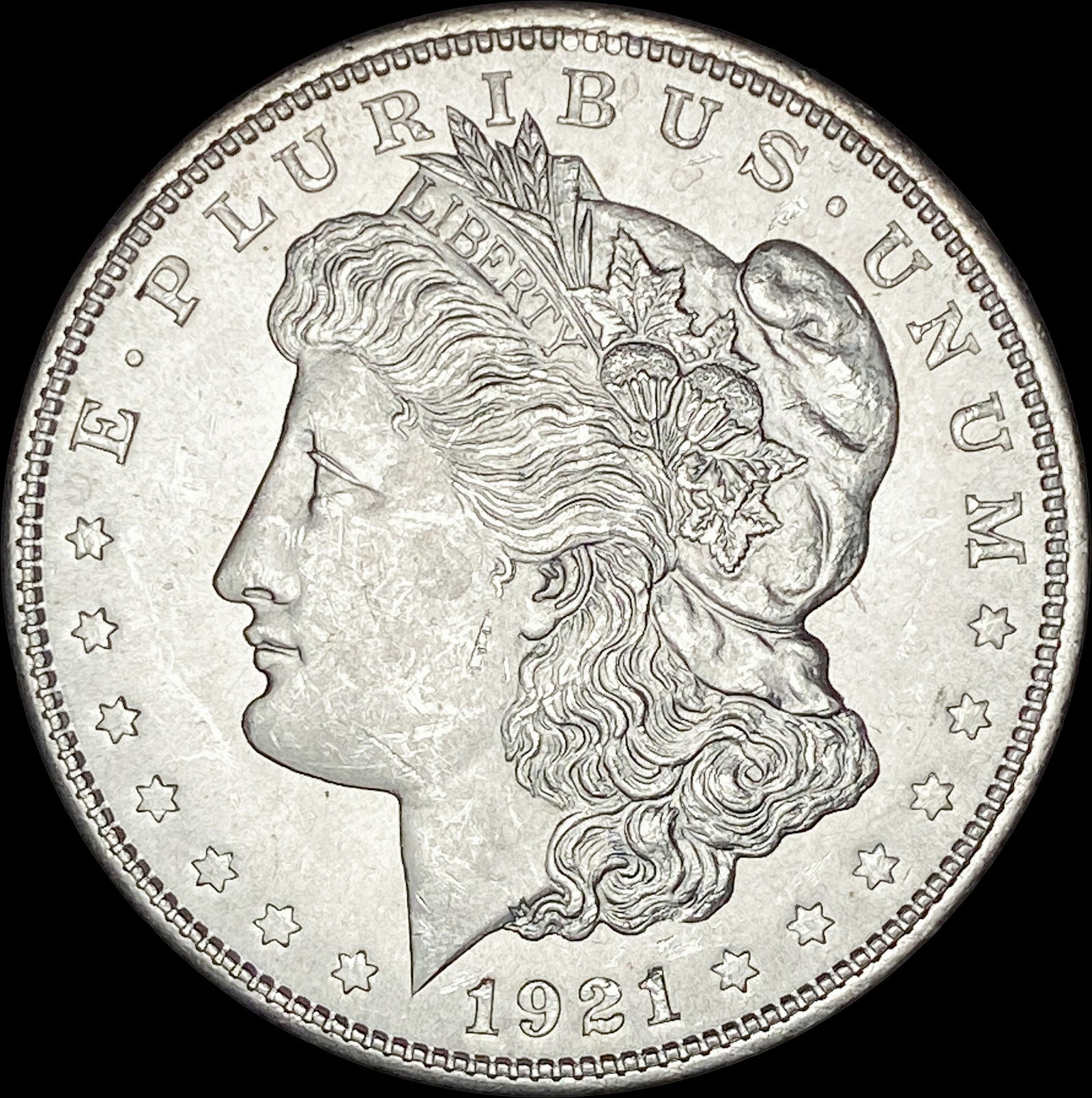 1921 Silver Morgan Dollar UNCIRCULATED: 1921 Silver Morgan Dollar UNCIRCULATED