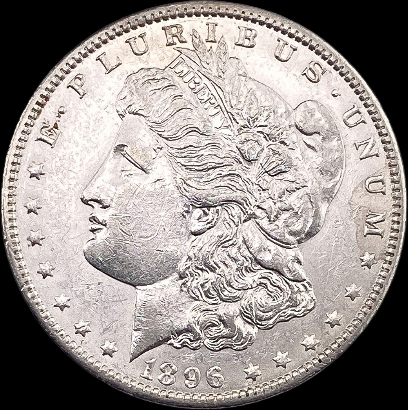 1896-O Silver Morgan Dollar CLOSELY UNCIRCULATED (1 of 2)