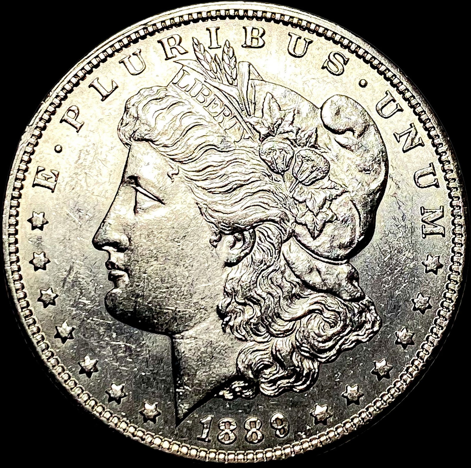 1889-O Silver Morgan Dollar UNC (1 of 2)
