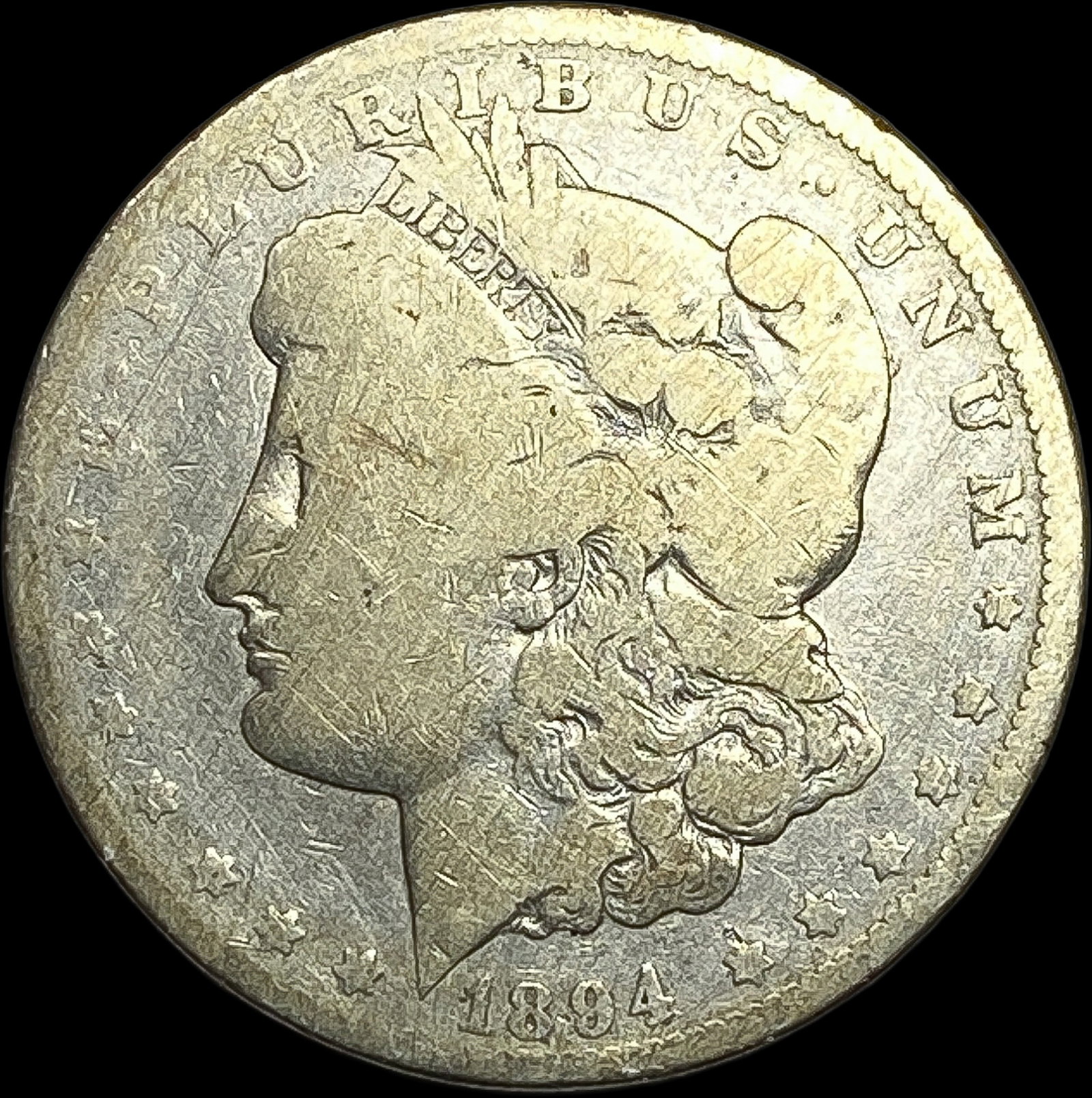 1894-O Silver Morgan Dollar NICELY CIRCULATED: 1894-O Silver Morgan Dollar NICELY CIRCULATED