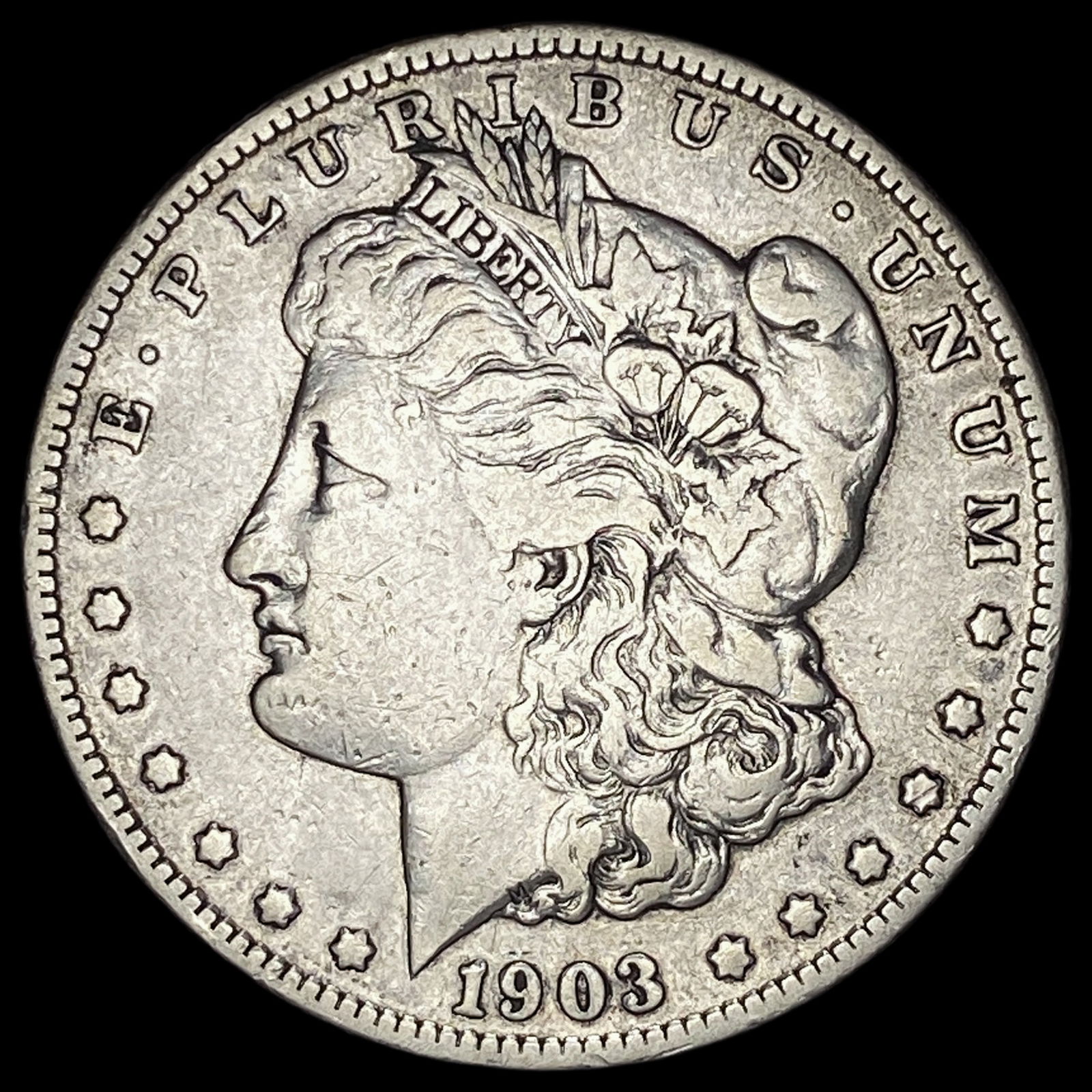 1903-S Silver Morgan Dollar LIGHTLY CIRCULATED: 1903-S Silver Morgan Dollar LIGHTLY CIRCULATED