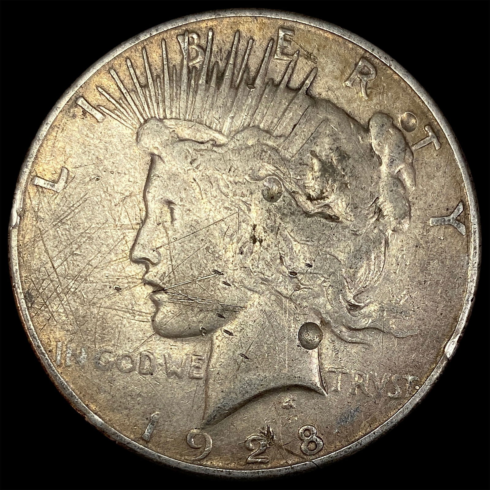 1928-S Peace Silver Dollar HIGH GRADE (1 of 2)