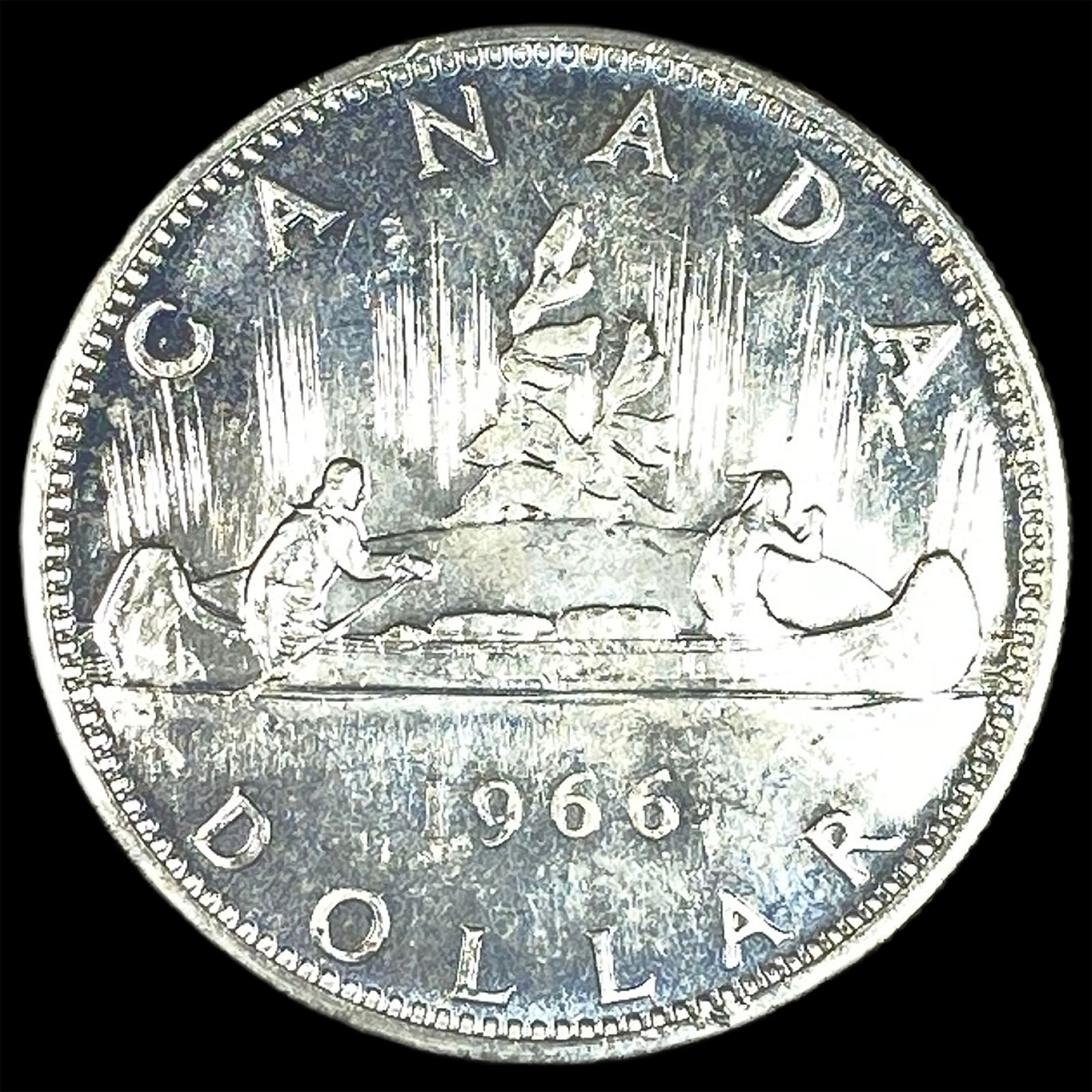 1966 Canada Silver Dollar UNCIRCULATED - 2