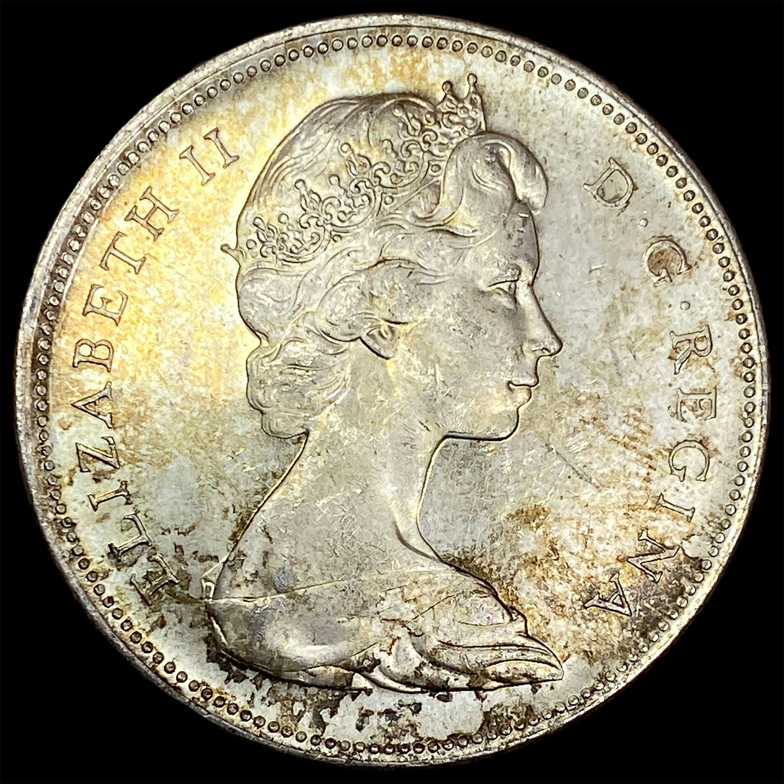 1966 Canada Silver Dollar UNCIRCULATED: 1966 Canada Silver Dollar UNCIRCULATED