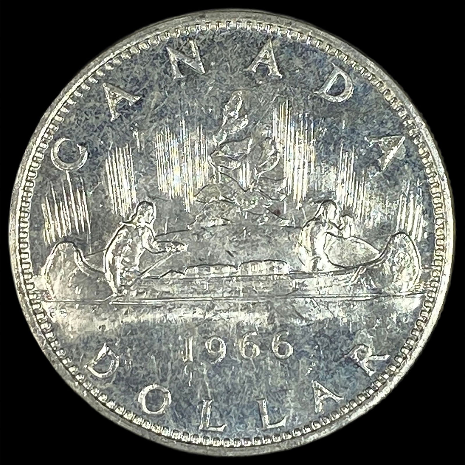 1966 Canada Silver Dollar UNCIRCULATED - 2