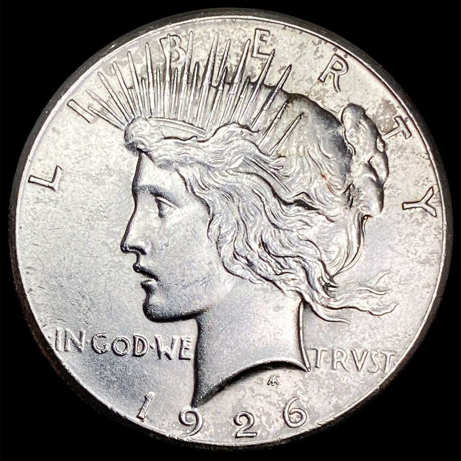 1926 Peace Silver Dollar CHOICE AU: 1926 Peace Silver Dollar CHOICE AU