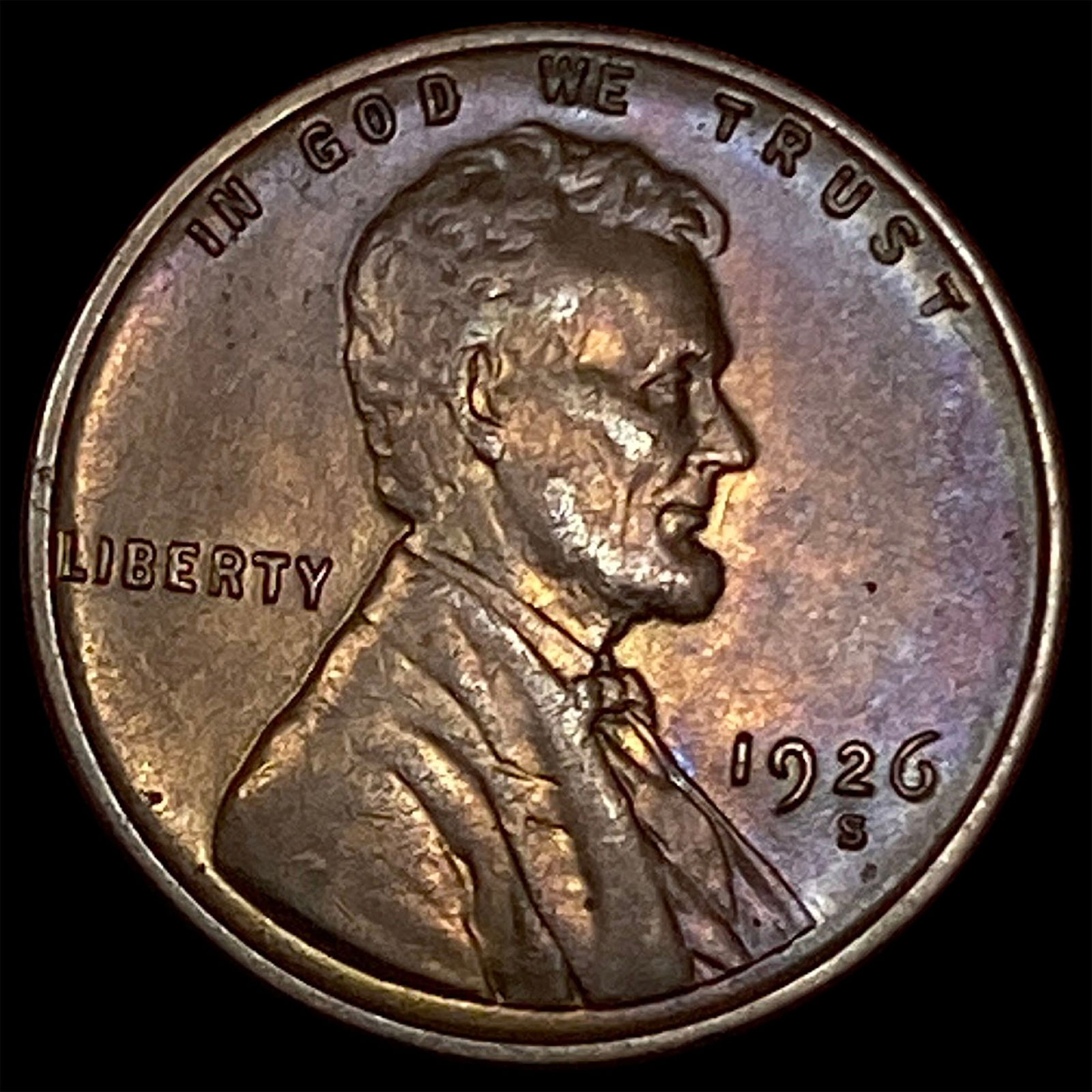 1926-S Lincoln Wheat Cent NEARLY UNCIRCULATED: 1926-S Lincoln Wheat Cent NEARLY UNCIRCULATED