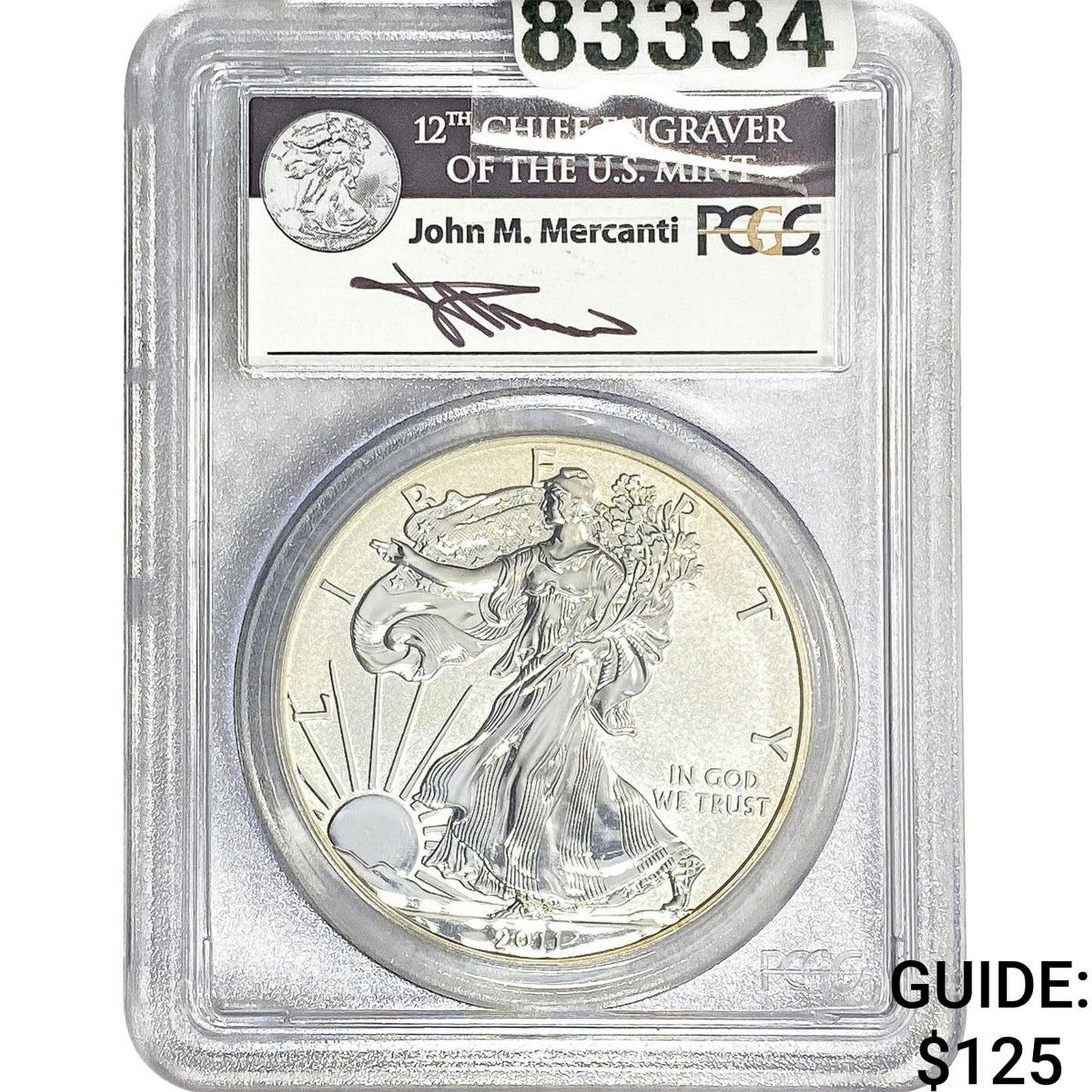 2011-P Silver Eagle PCGS PR70 25th Anniversary (1 of 2)