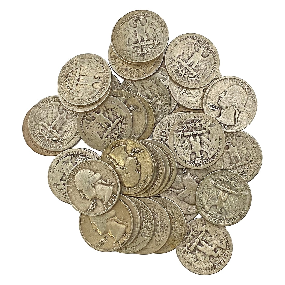 1932-1937 [40] Washington Silver Quarter (1 of 1)