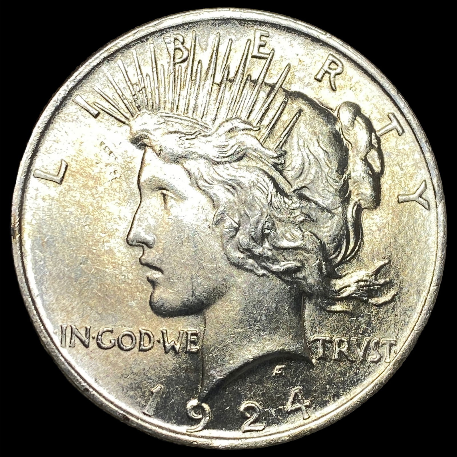 1924 Silver Peace Dollar CHOICE BU: 1924 Silver Peace Dollar CHOICE BU