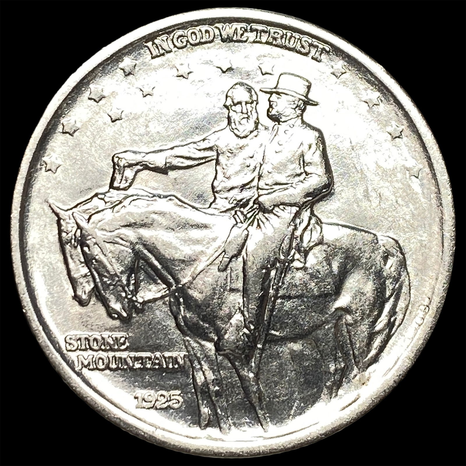 1925 Stone Mountain Silver Half Dollar UNCIRCULATED: 1925 Stone Mountain Silver Half Dollar UNCIRCULATED