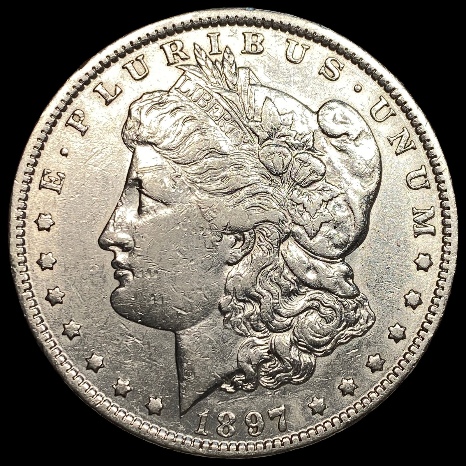 1897-O Silver Morgan Dollar CLOSELY UNCIRCULATED: 1897-O Silver Morgan Dollar CLOSELY UNCIRCULATED