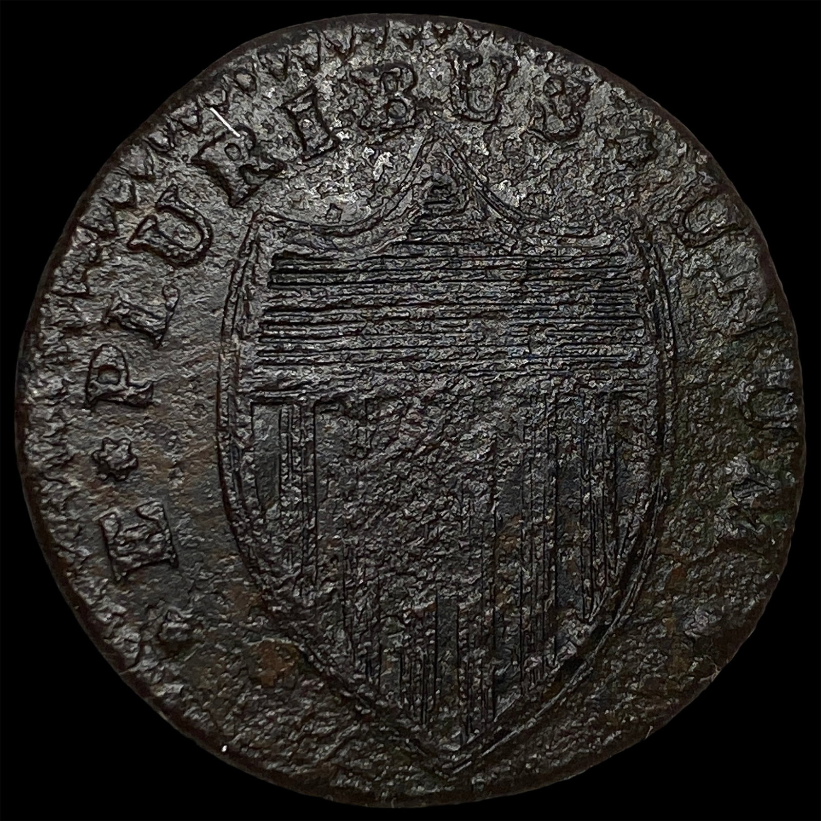 1786 New Jersey Copper Coin HIGH GRADE: 1786 New Jersey Copper Coin HIGH GRADE