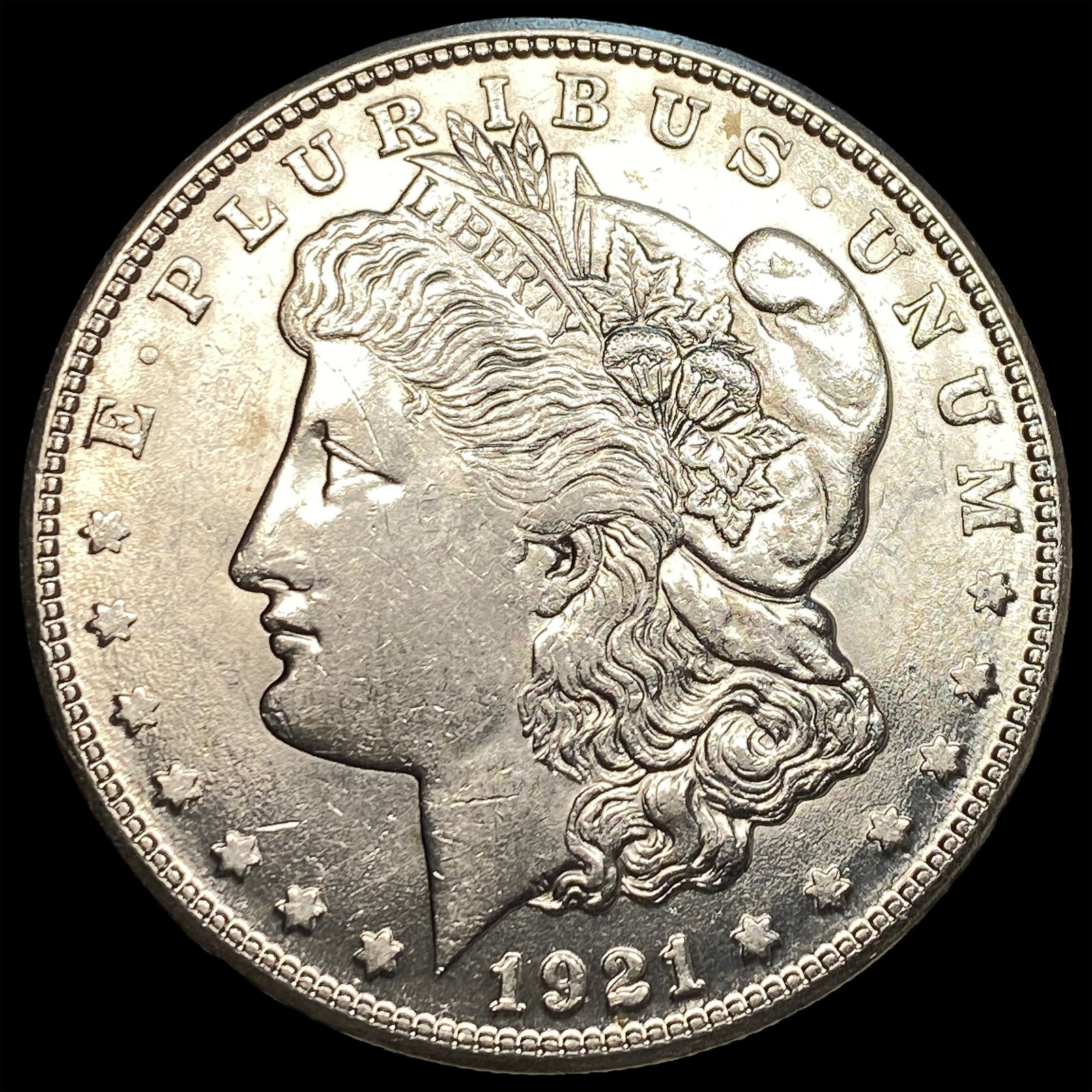 1921-S Silver Morgan Dollar UNCIRCULATED: 1921-S Silver Morgan Dollar UNCIRCULATED