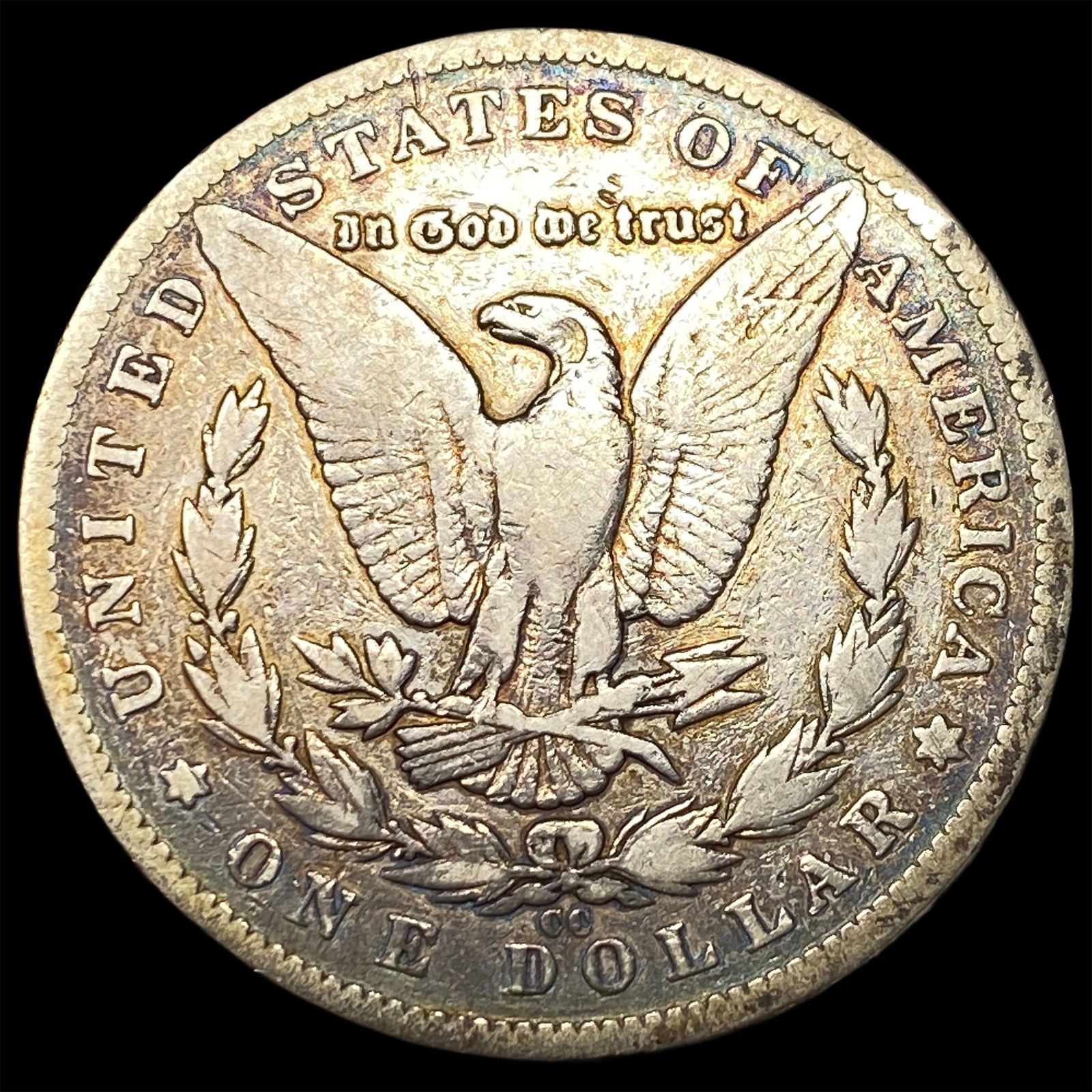 1893-CC Silver Morgan Dollar NICELY CIRCULATED - 2