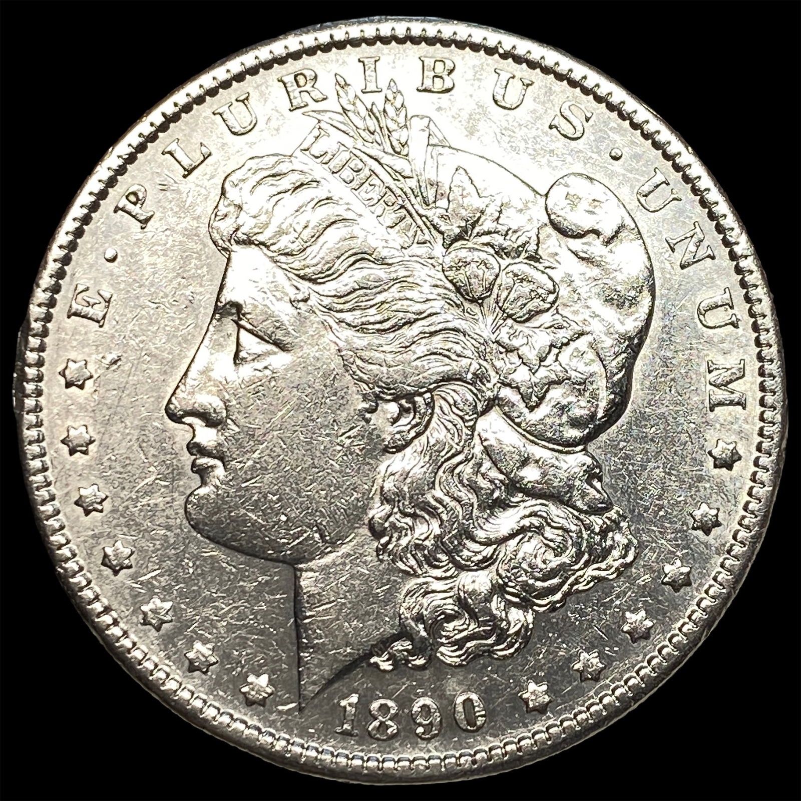 1890-S Morgan Silver Dollar CLOSELY UNCIRCULATED (1 of 2)