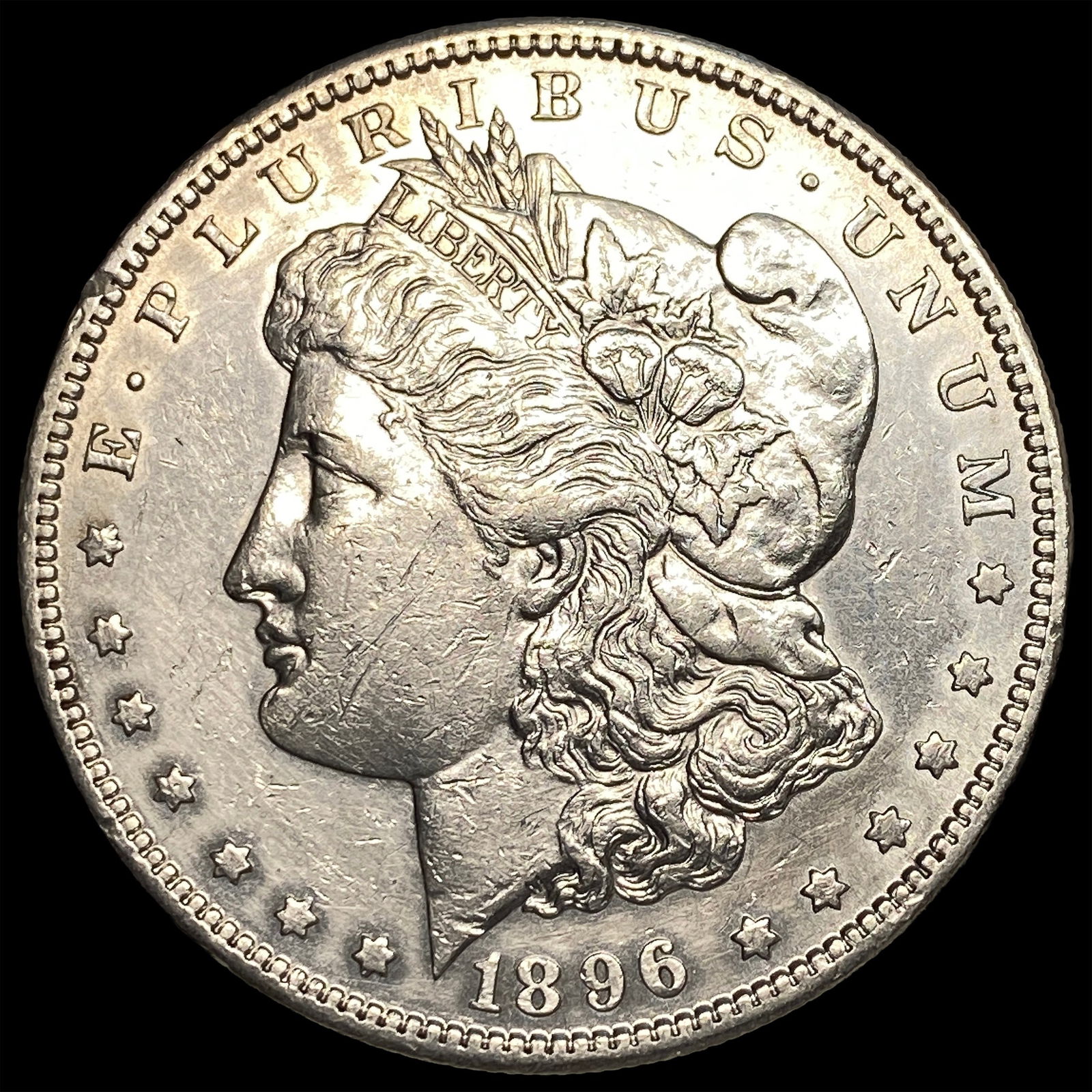 1896-S Silver Morgan Dollar CLOSELY UNCIRCULATED (1 of 2)
