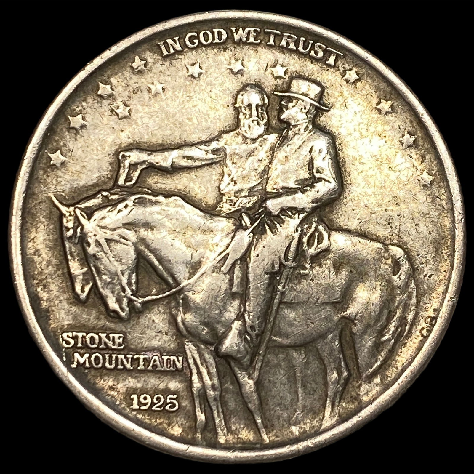 1925 Silver Half Dollar Stone Mountain NEARLY UNCIRCULATED (1 of 2)