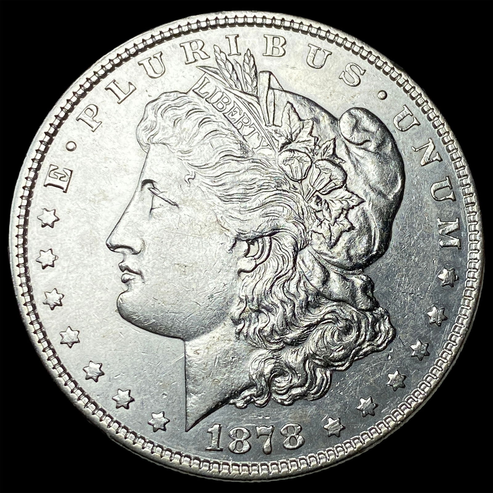 1878 Silver Morgan Dollar CLOSELY UNCIRCULATED (1 of 2)