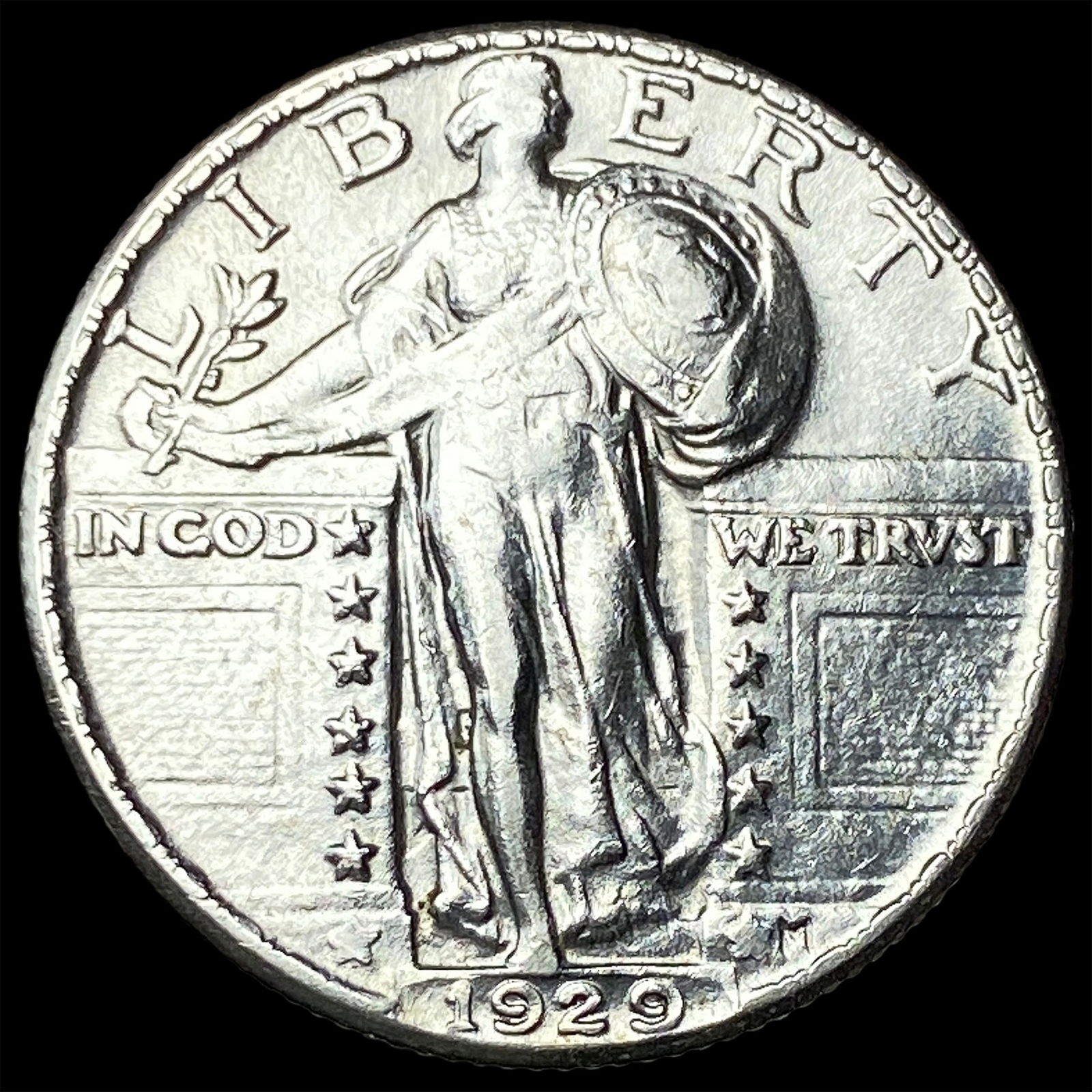 1929 Standing Liberty Silver Quarter UNCIRCULATED (1 of 2)