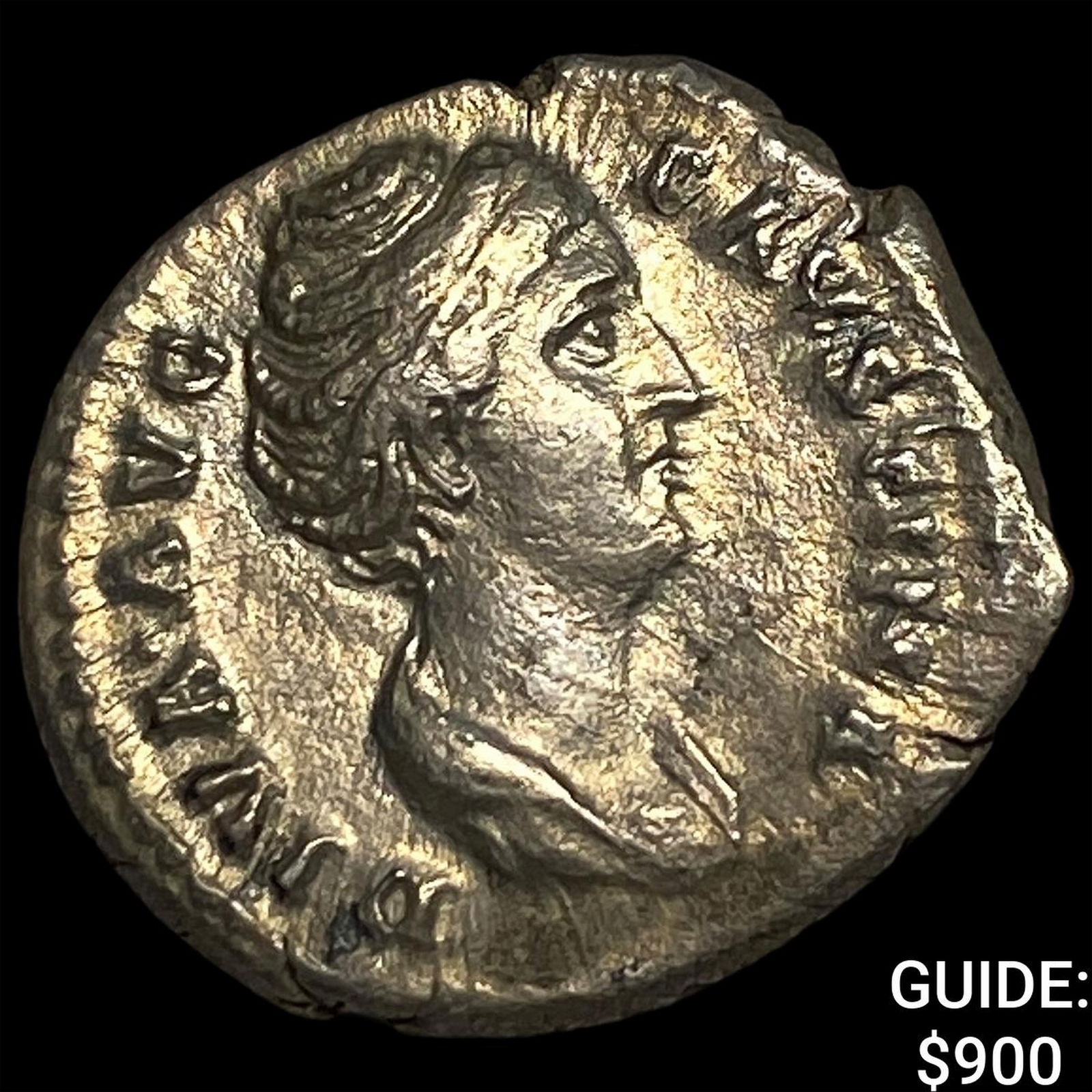 Roman Empire Faustina I, Posthumus Silver Denarius CLOSELY UNCIRCULATED: Roman Empire Faustina I, Posthumus Silver Denarius CLOSELY UNCIRCULATED