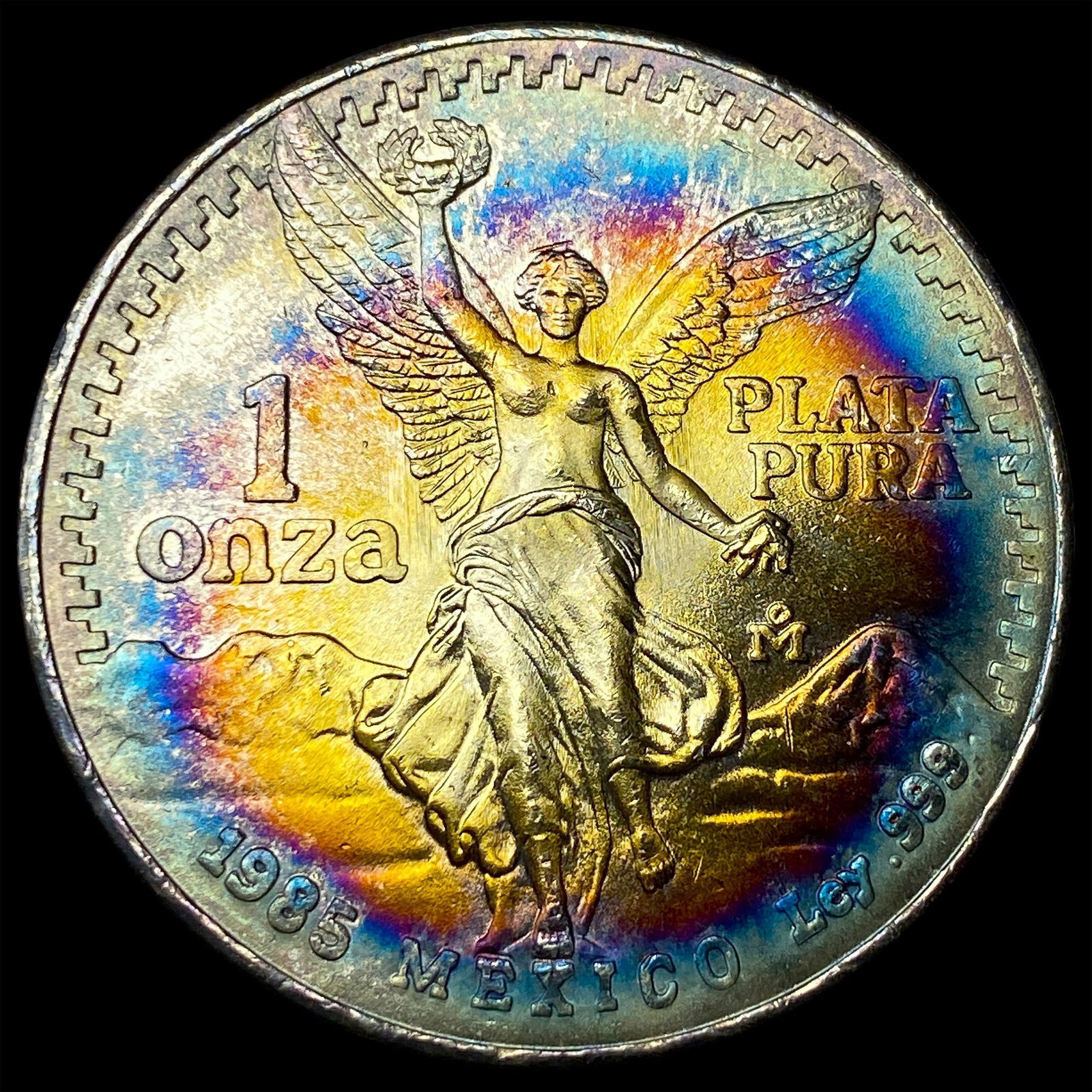 1983 Mexico Silver 1 Onza Libertad SUPERB GEM BU: 1983 Mexico Silver 1 Onza Libertad SUPERB GEM BU