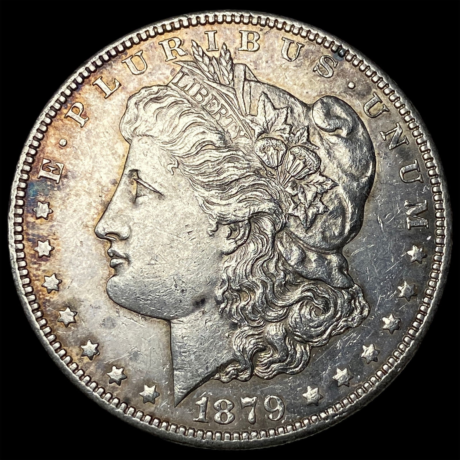 1879-S Rev 78 Silver Morgan Dollar CLOSELY UNCIRCULATED (1 of 2)