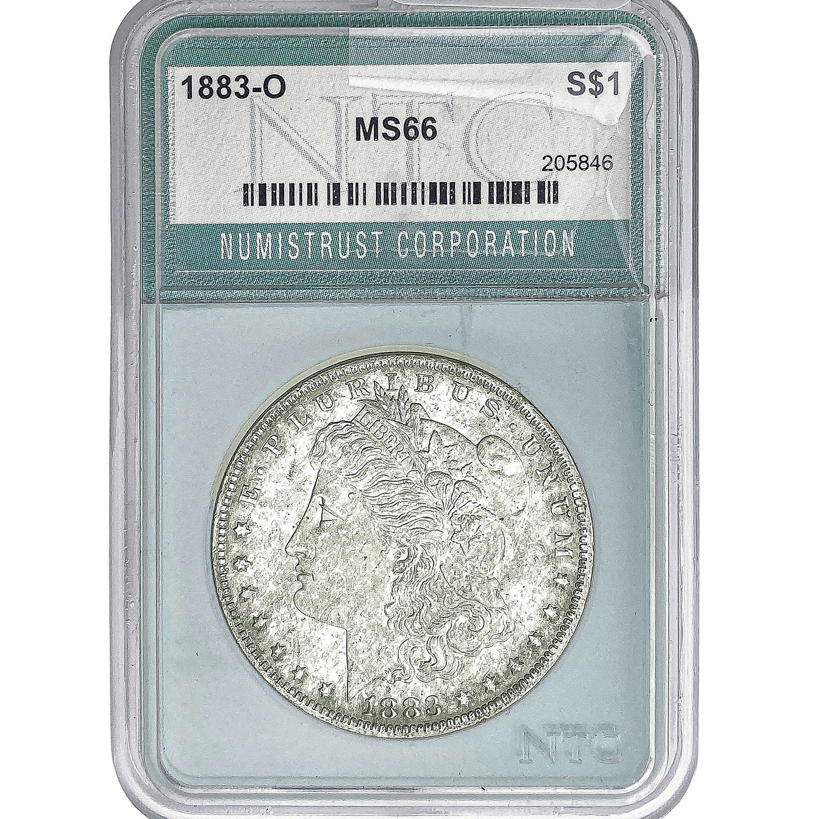 1883-O Morgan Silver Dollar NTC MS66 (1 of 2)
