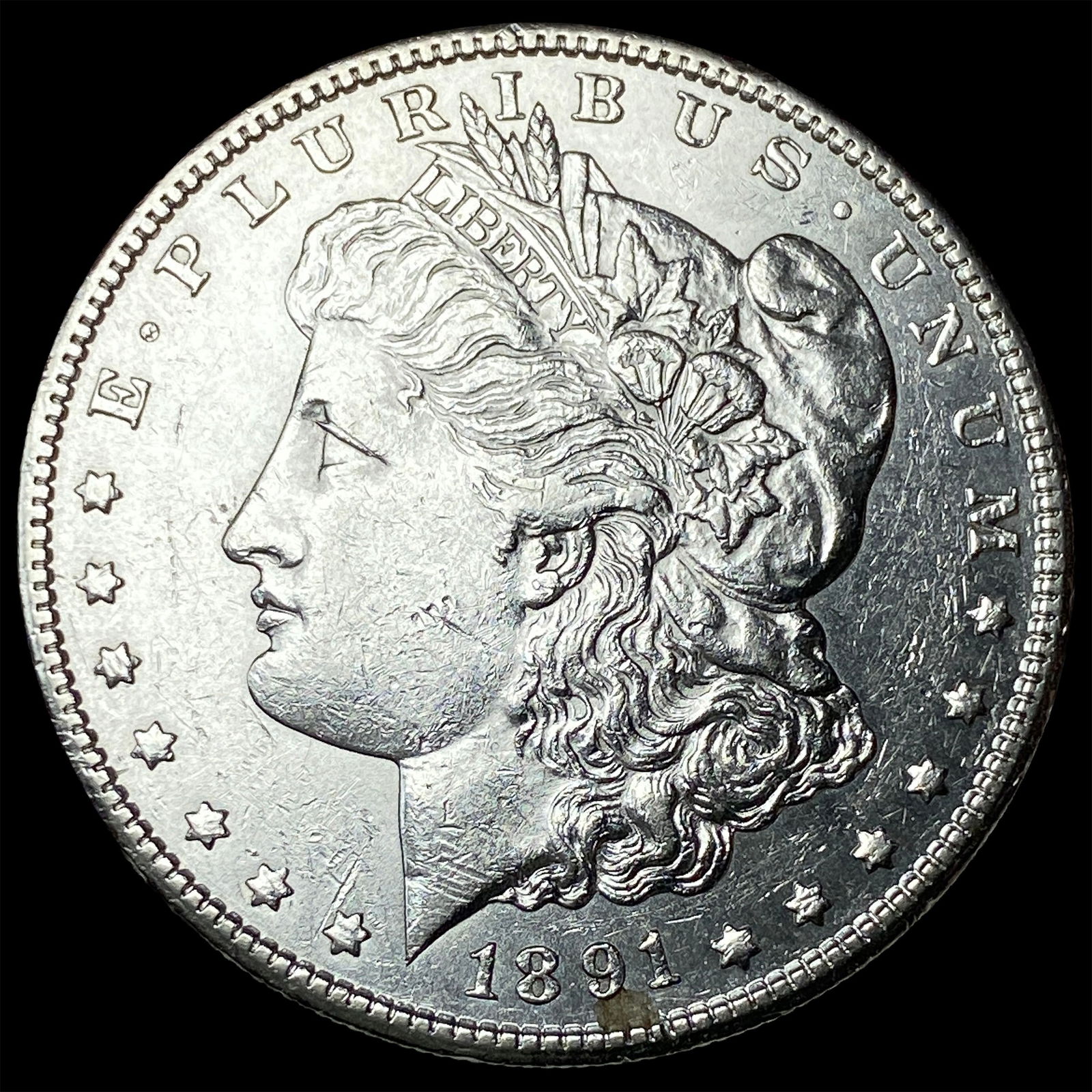 1891-S Silver Morgan Dollar UNCIRCULATED: 1891-S Silver Morgan Dollar UNCIRCULATED