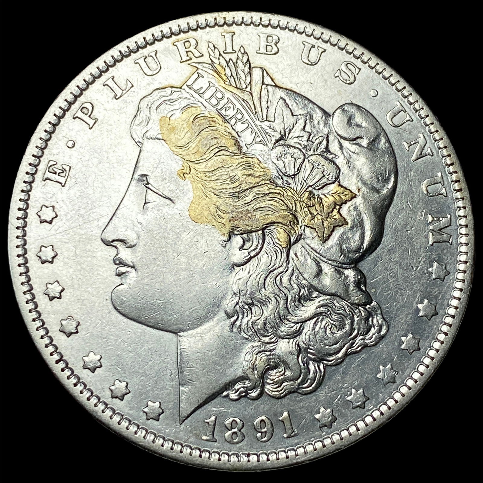 1891-O Morgan Silver Dollar CLOSELY UNCIRCULATED (1 of 2)