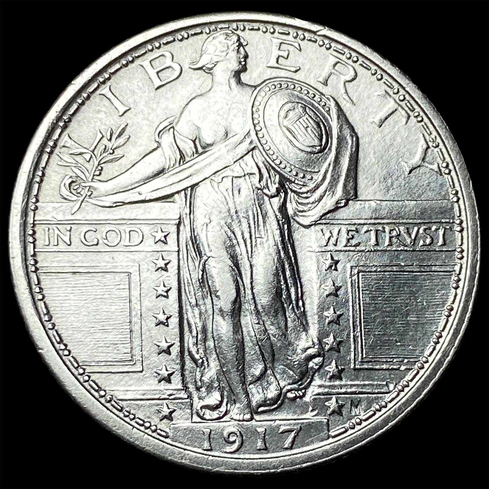 1917 Type 1 Standing Liberty Quarter UNCIRCULATED (1 of 2)