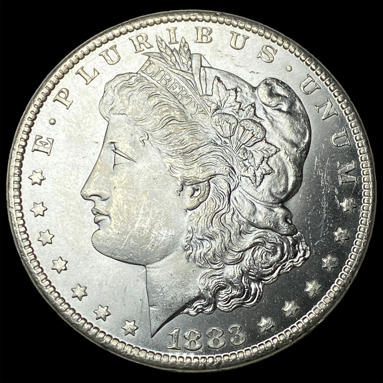 1883-CC Silver Morgan Dollar CHOICE BU (1 of 2)