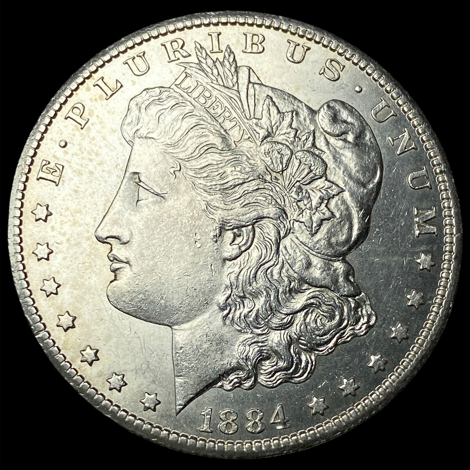 1884-CC Silver Morgan Dollar CHOICE BU (1 of 2)