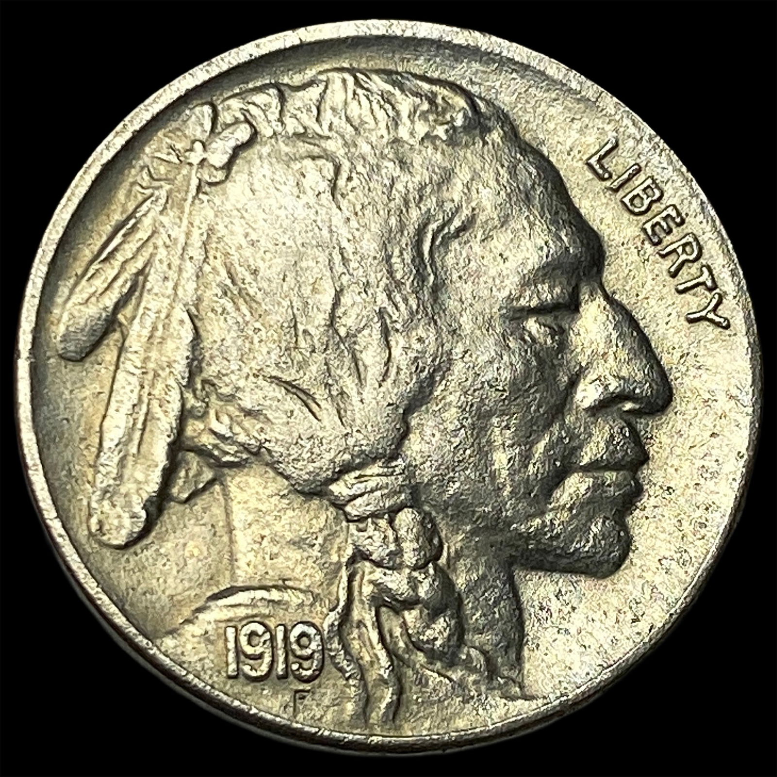 1919-S Buffalo Nickel CLOSELY UNCIRCULATED (1 of 2)