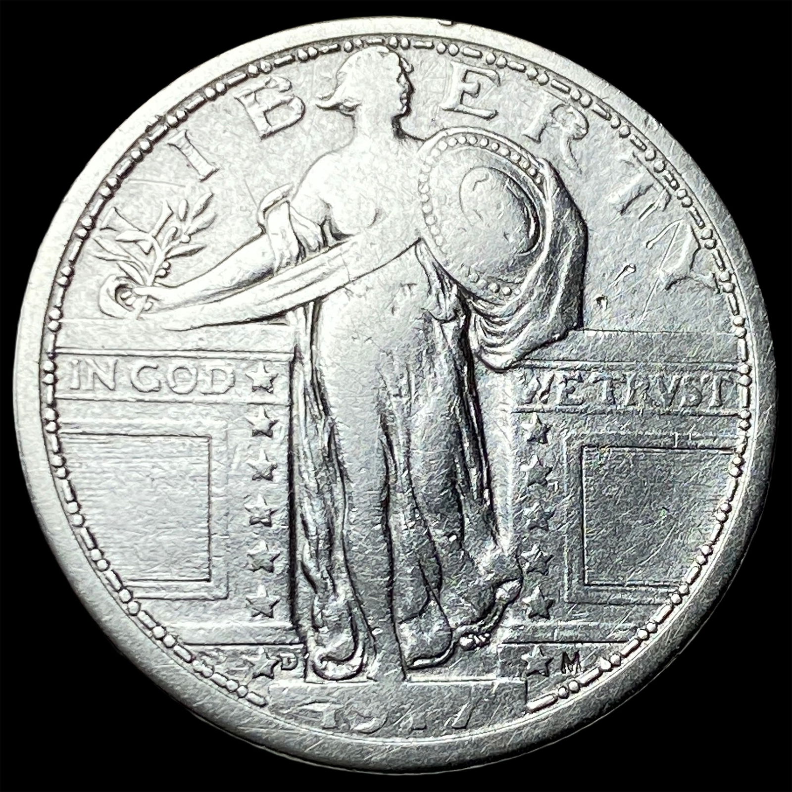 1924 Standing Liberty Quarter LIGHTLY CIRCULATED (1 of 2)